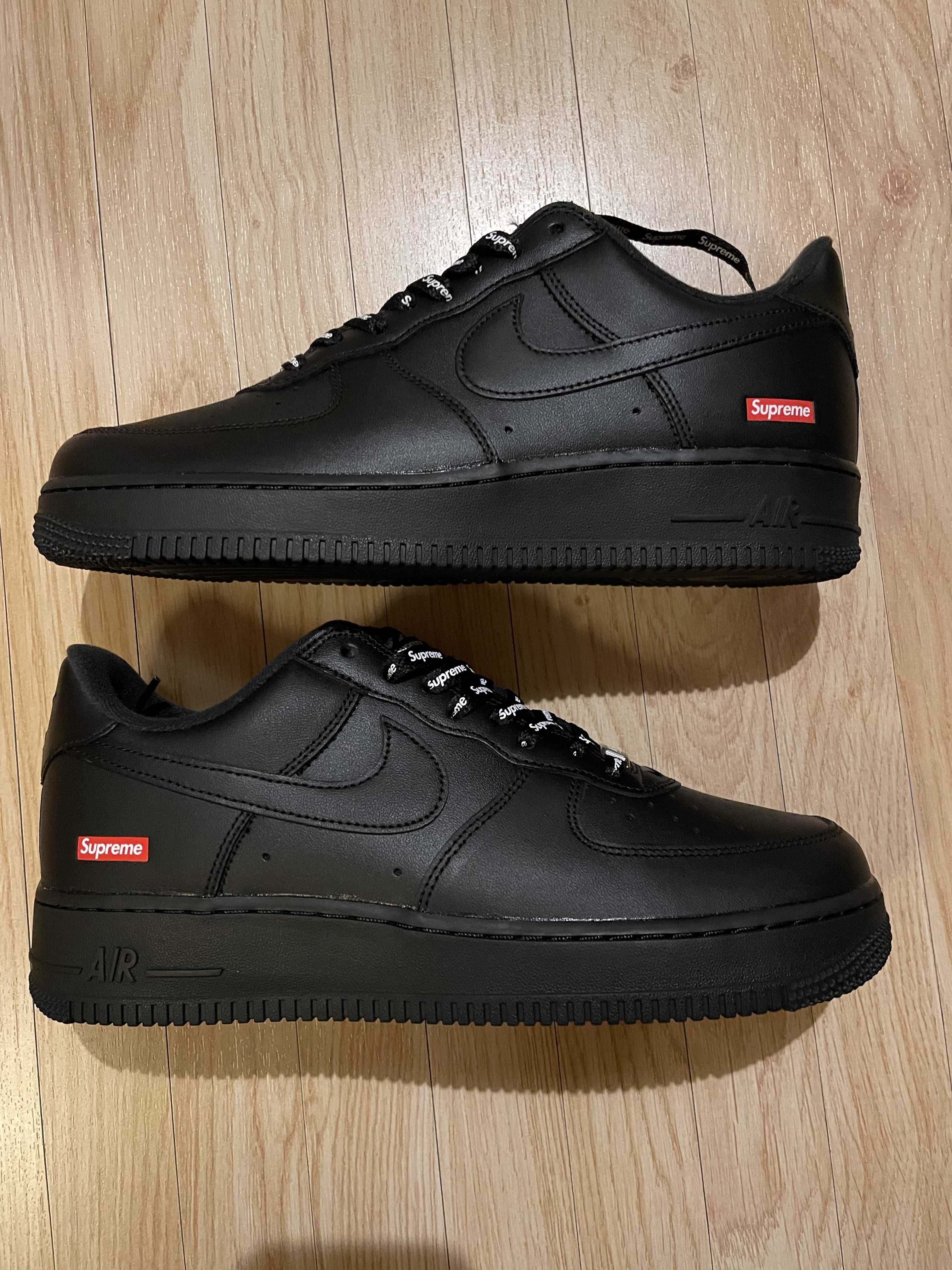 Supreme × Nike Air Force 1 Low "Black"