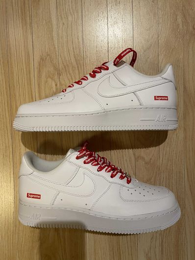 Supreme × Nike Air Force 1 Low "White"