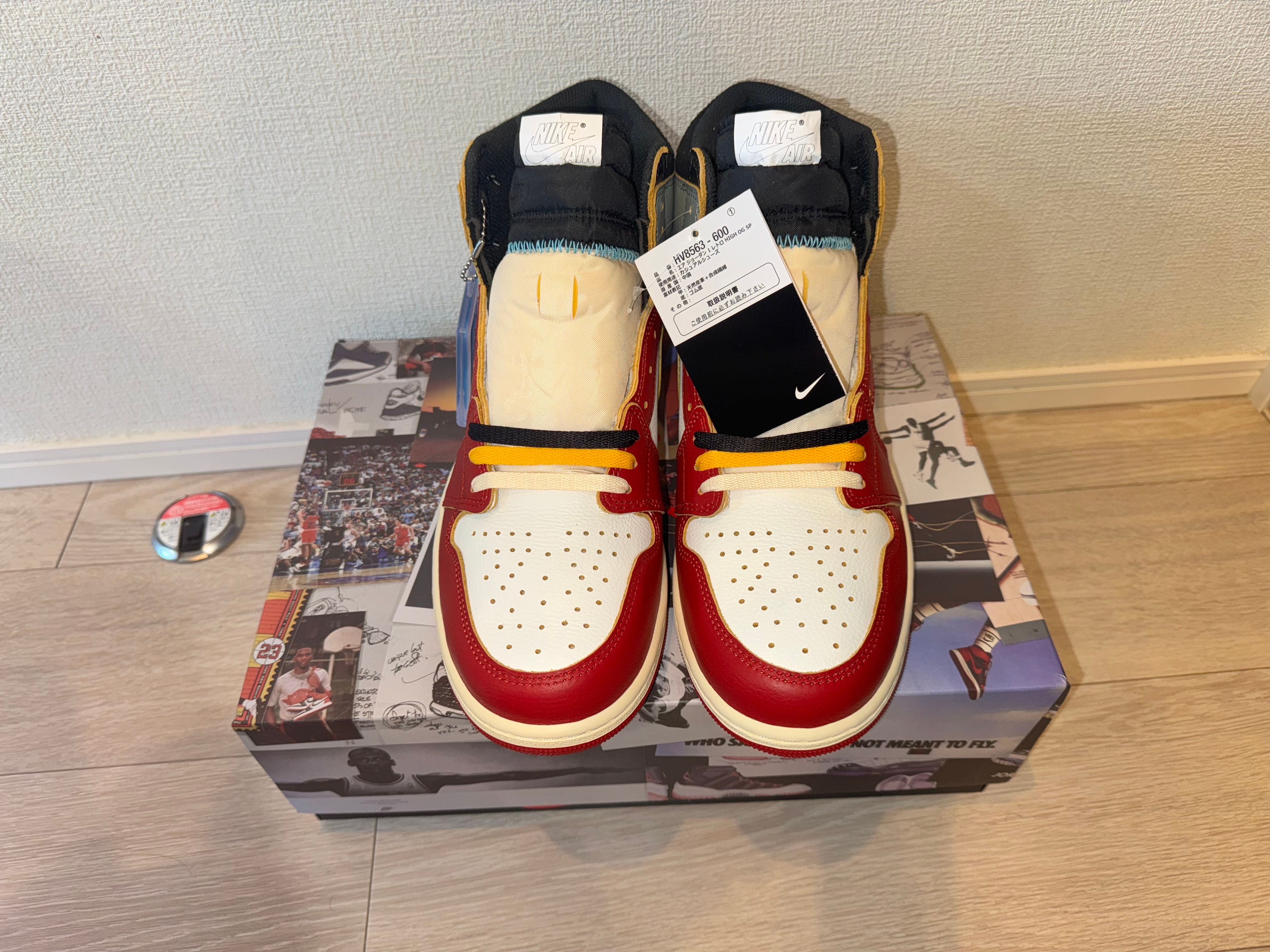 UNION × Nike Air Jordan 1 Retro High OG "Chicago/Shadow"