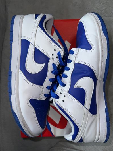 Nike Dunk Low Retro "Racer Blue and White"