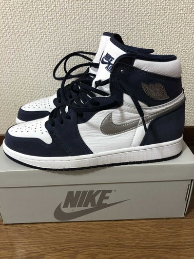 Nike Air Jordan 1 High OG CO.JP "White/Midnight Navy" (2020)(ブリーフケースなし)