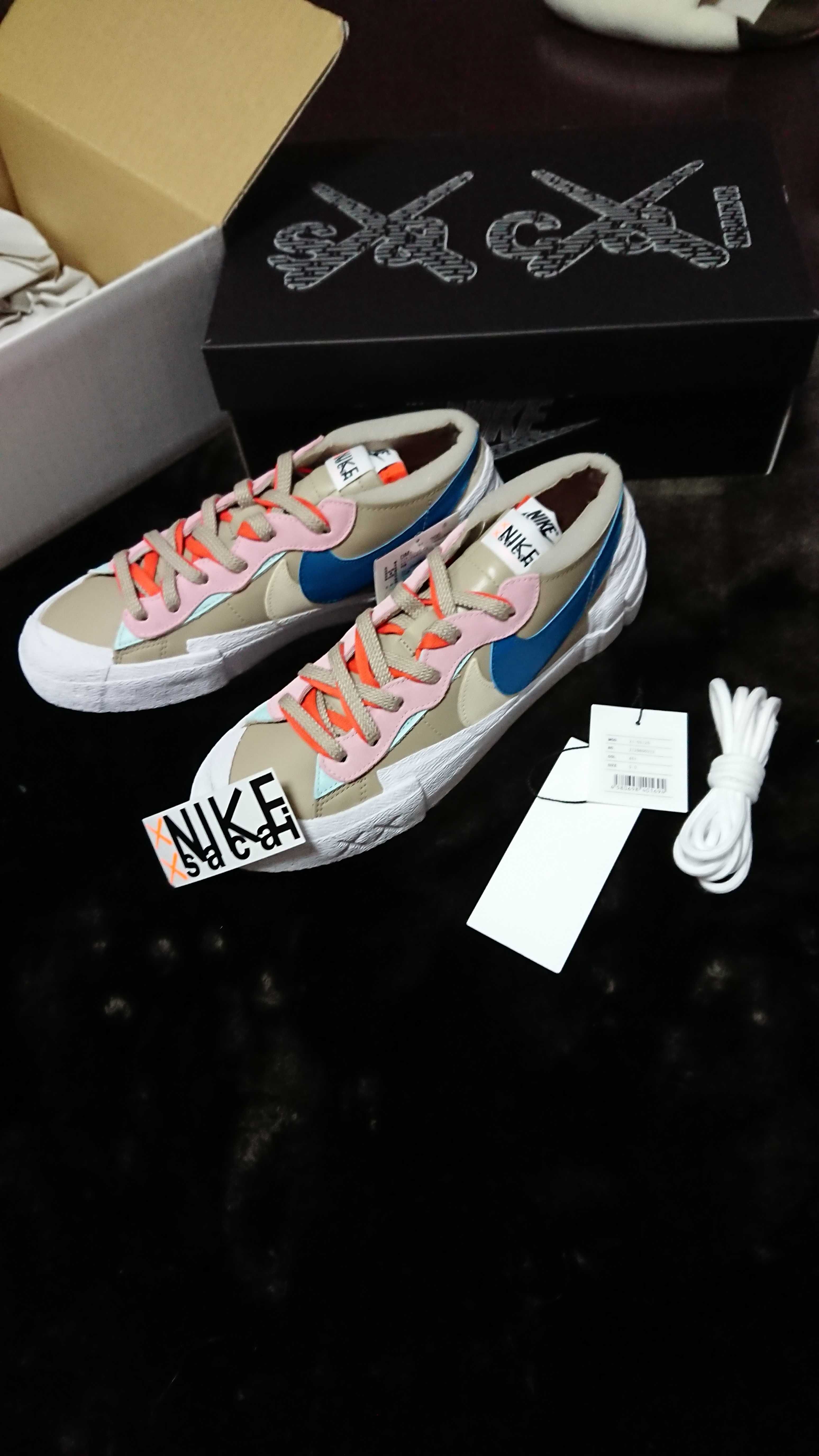 KAWS × sacai × Nike Blazer Low "Reed"