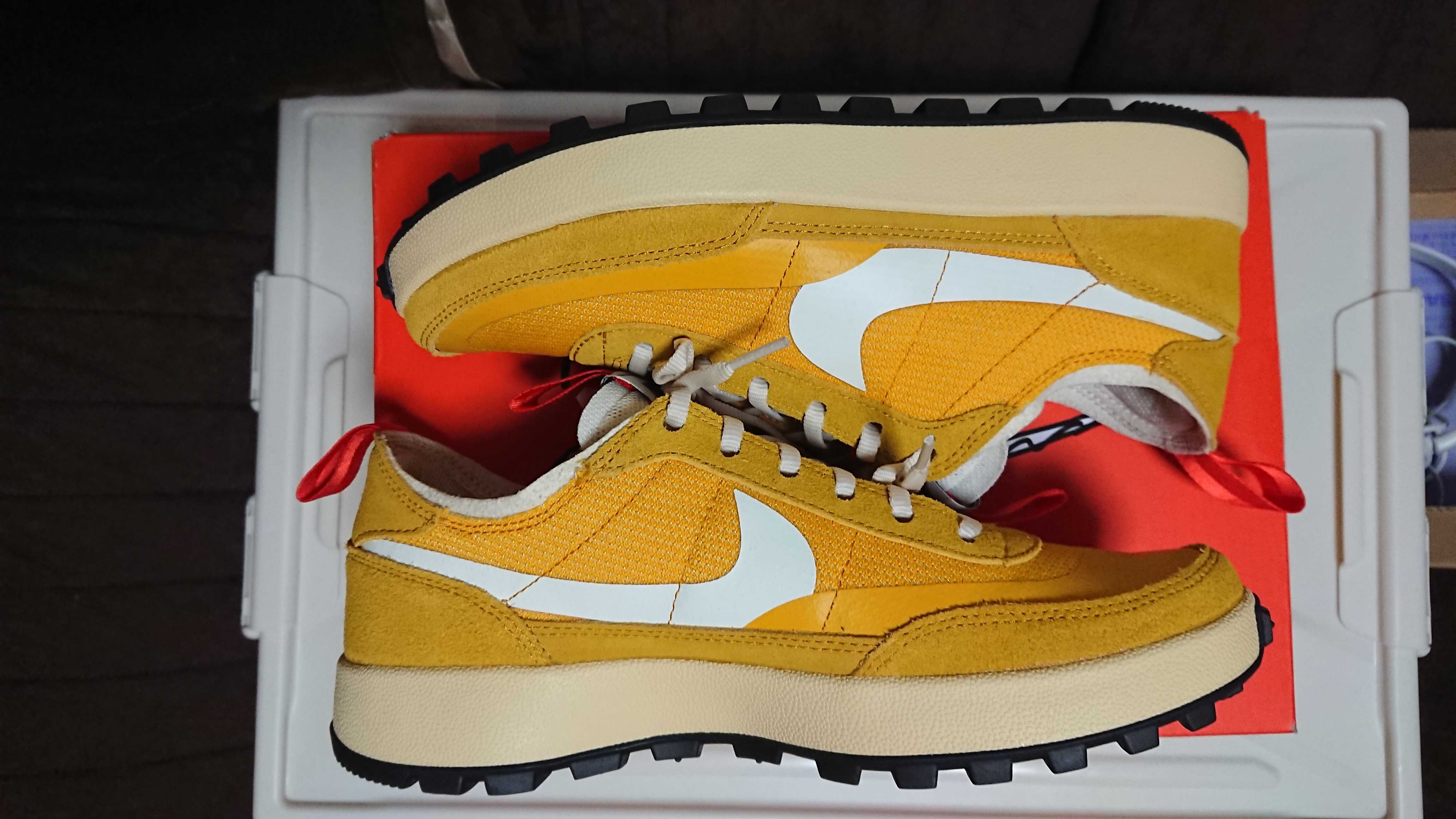 Tom Sachs × NikeCraft Women's General Purpose Shoe "Yellow / Archive"