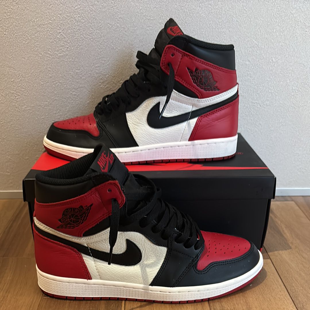 Nike Air Jordan 1 Retro High OG "Bred Toe"