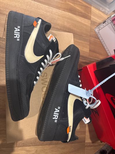 Off-White × Nike Air Force 1 Low "Black"