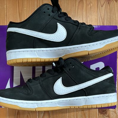 Nike SB Dunk Low Pro "Black/WhiteBlack-Gum Light Brown"