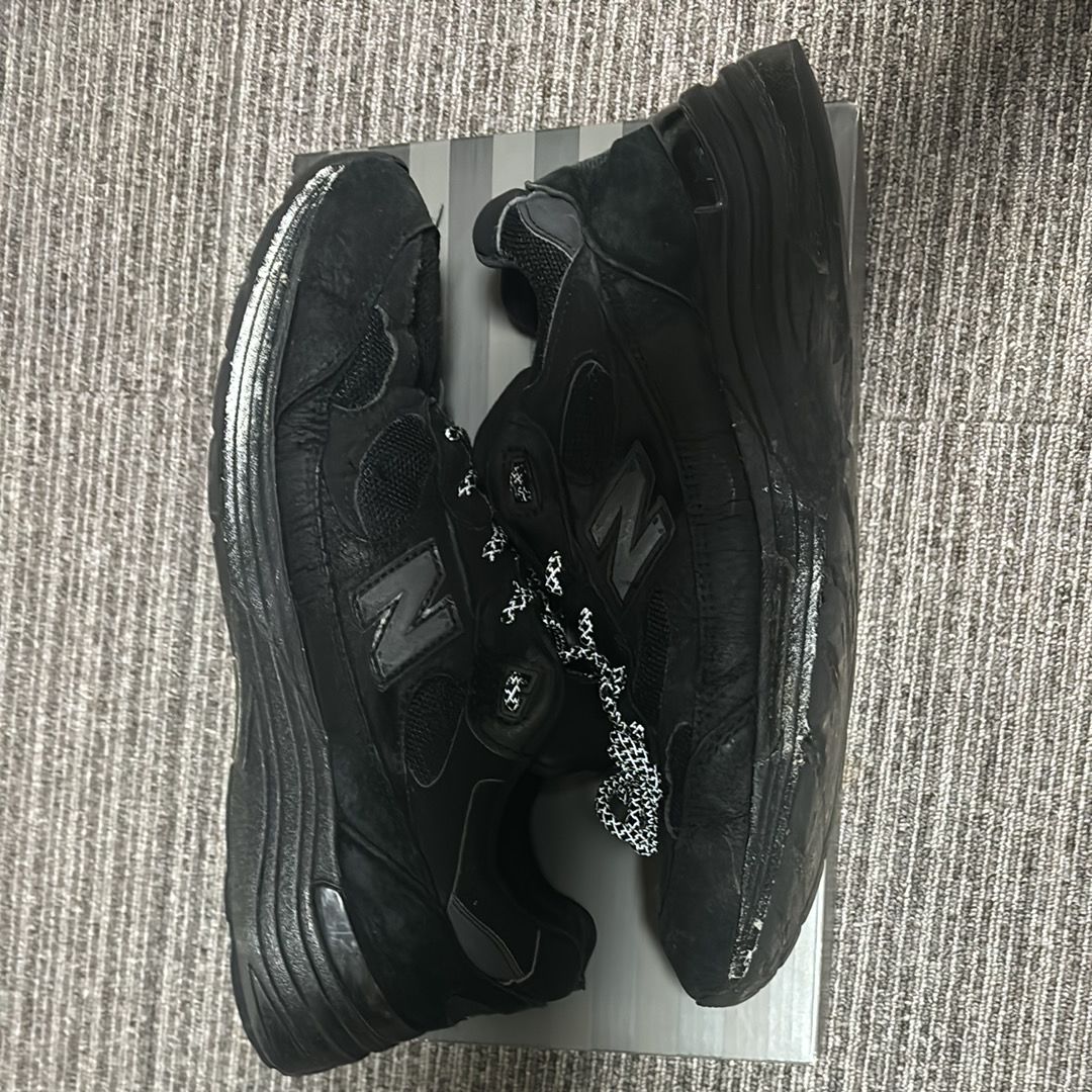 New Balance 992 "Triple Black"