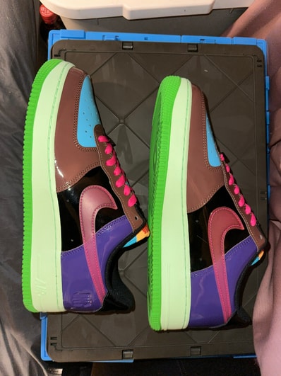 UNDEFEATED × Nike Air Force 1 Low SP "Multi Color/Pink"