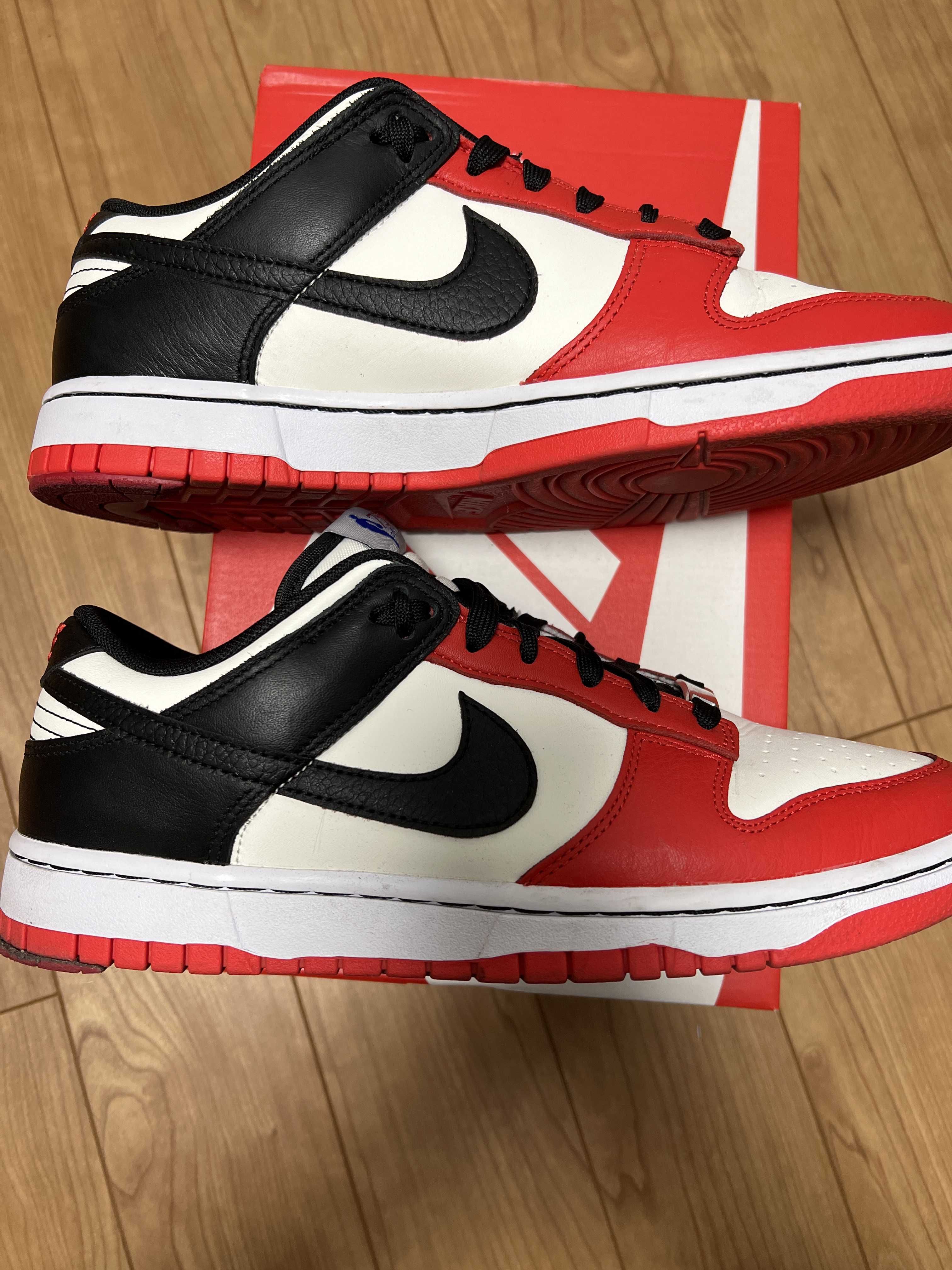 NBA × Nike Dunk Low EMB 75th Anniversary "Chicago Bulls"