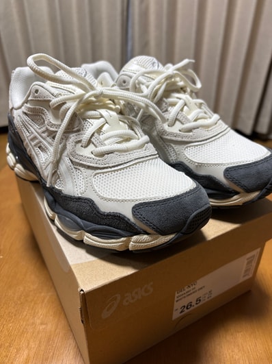 Asics Gel-NYC "White/Smoke Grey"