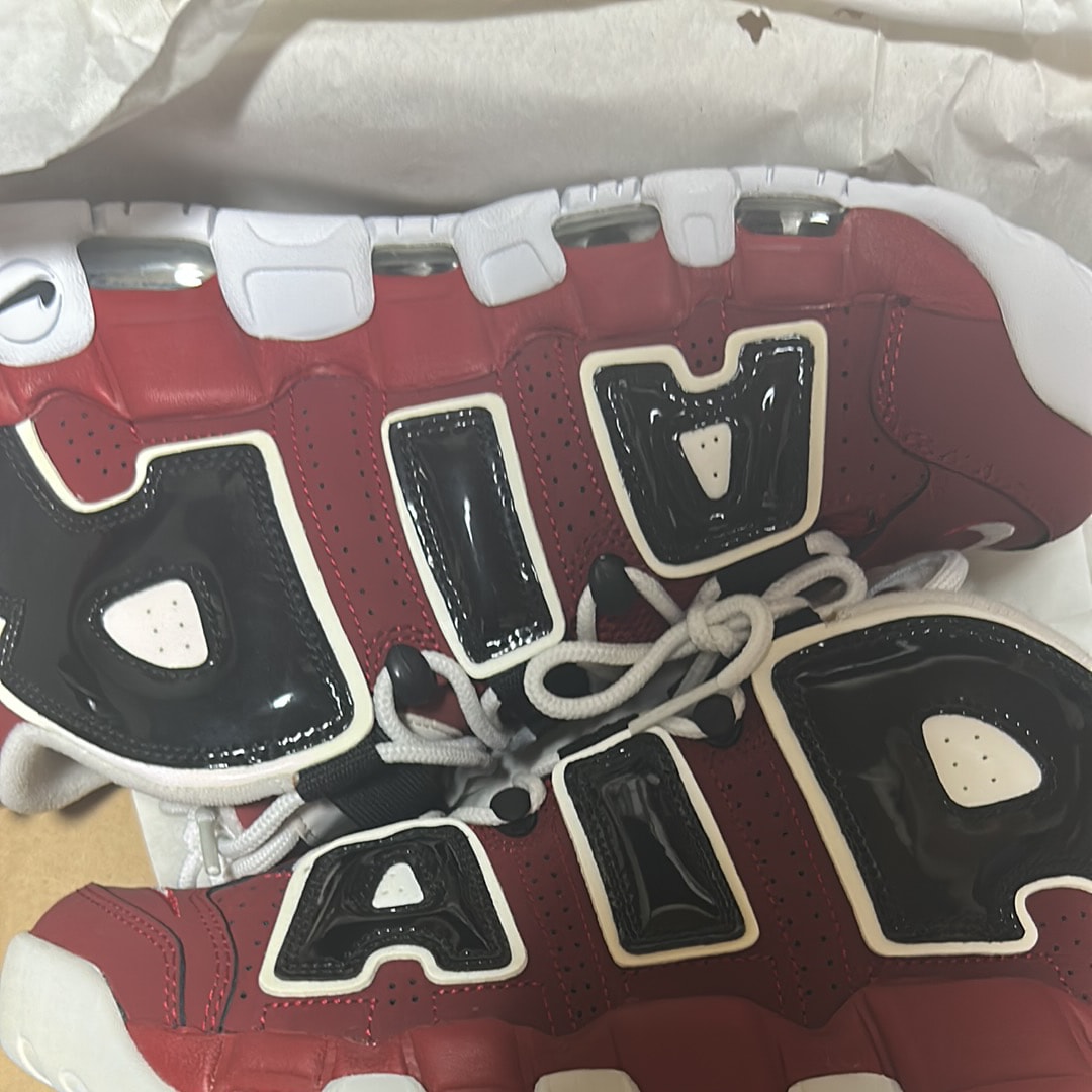 Nike Air More Uptempo ’96 "Black and Varsity Red" (2021)