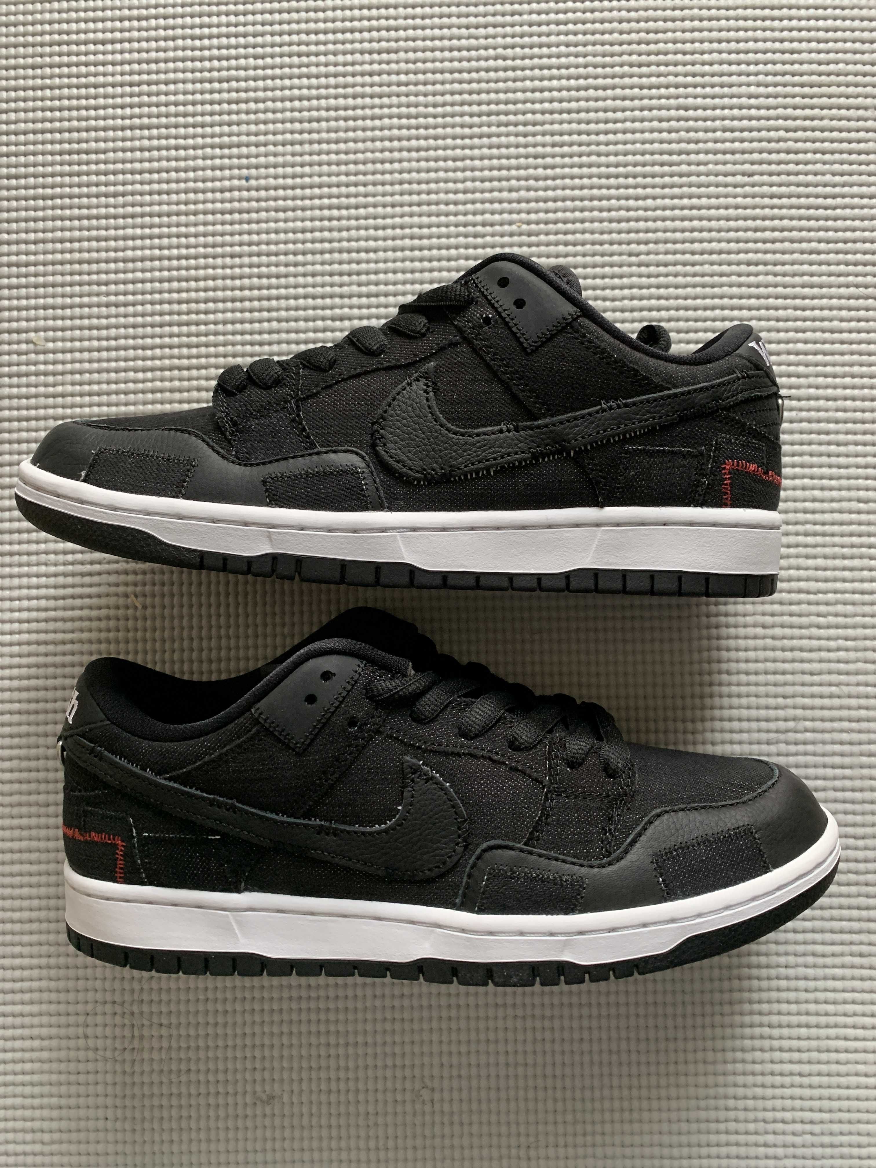 Wasted Youth × Nike SB Dunk Low "Black Denim" / VERDY