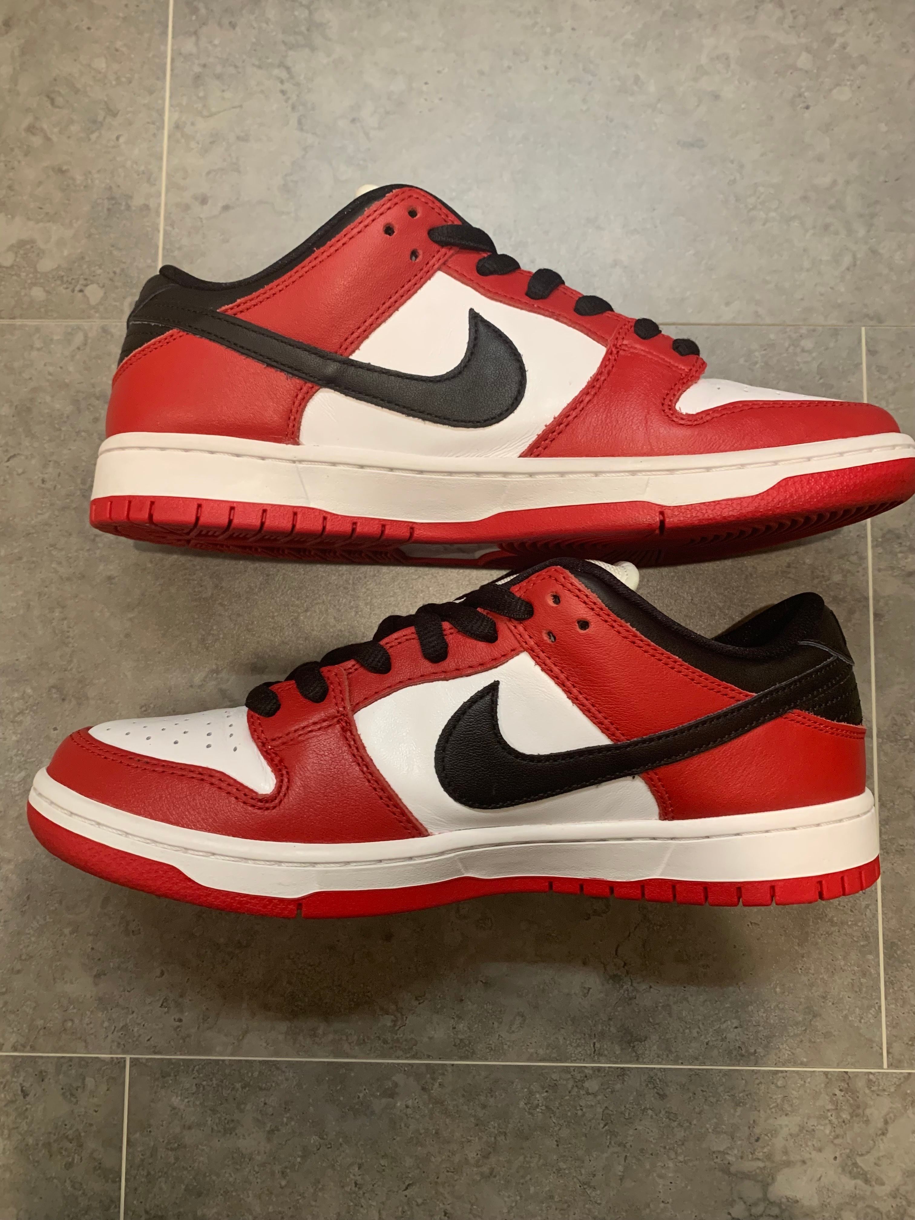 Nike SB Dunk Low Pro "J-Pack Chicago/Varsity Red and White"