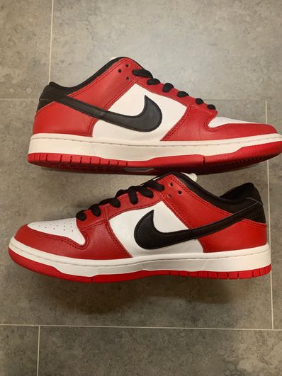 Nike SB Dunk Low Pro "J-Pack Chicago/Varsity Red and White"