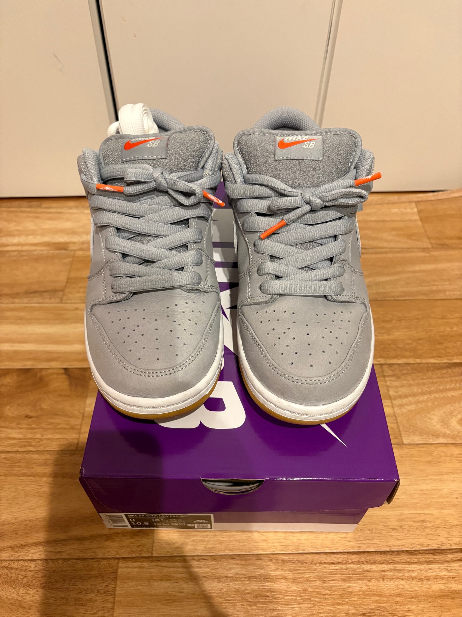 Nike SB Dunk Low Orange Label "Grey Gum"