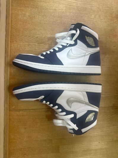 Nike Air Jordan 1 High OG CO.JP "White/Midnight Navy" (2020)(ブリーフケースなし)
