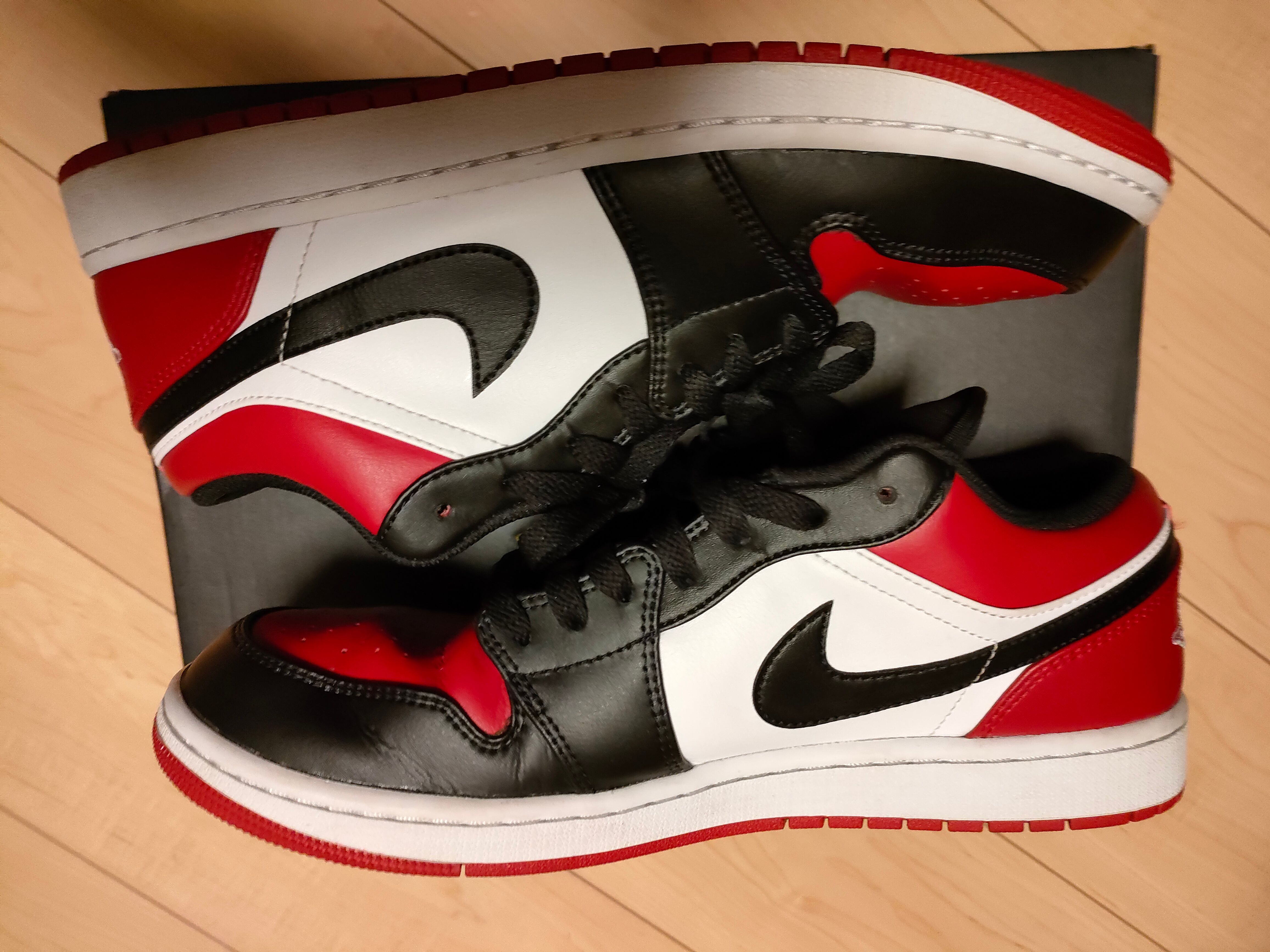 Nike Air Jordan 1 Low "Bred Toe"