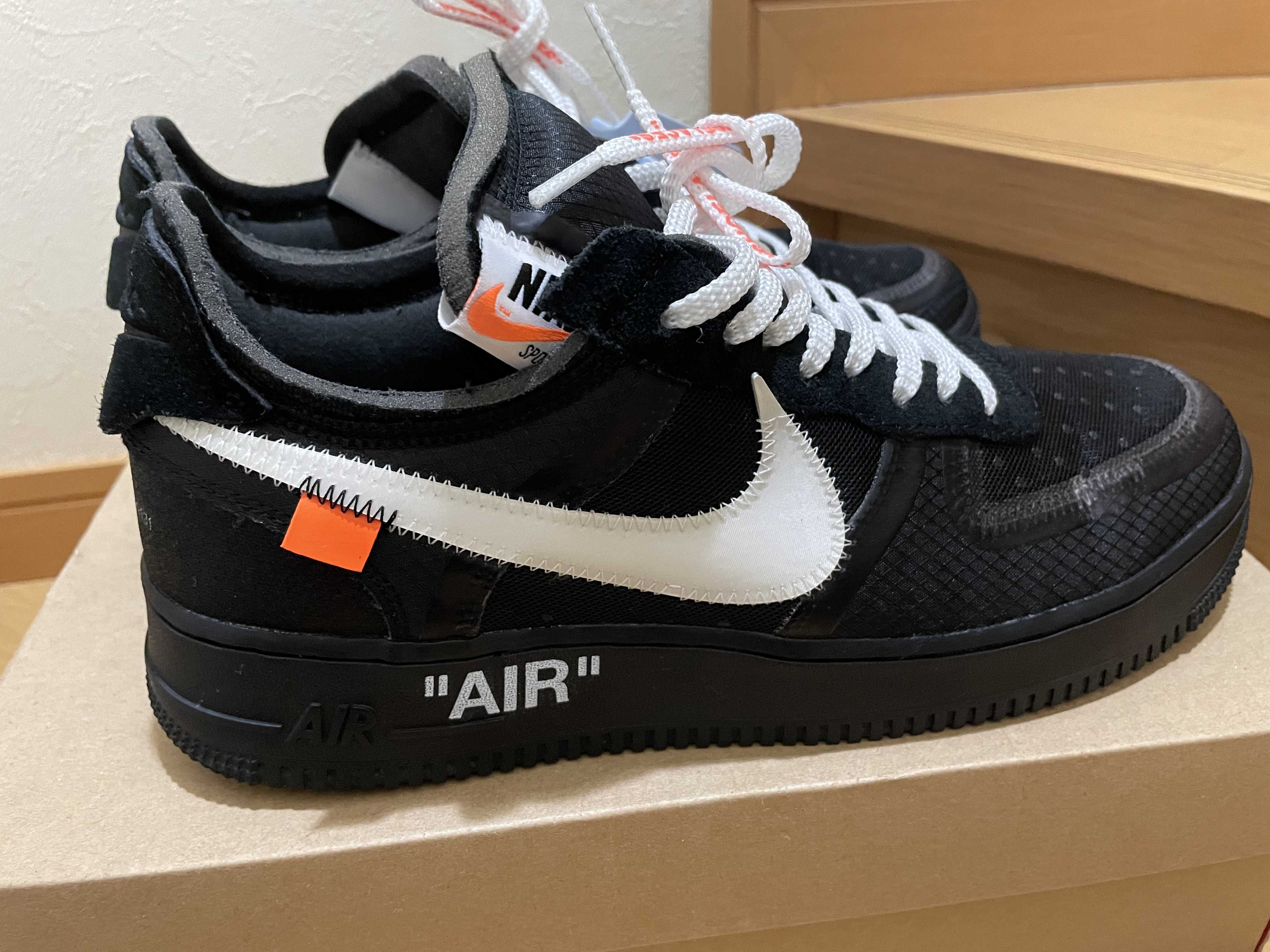 Off-White × Nike Air Force 1 Low "Black"