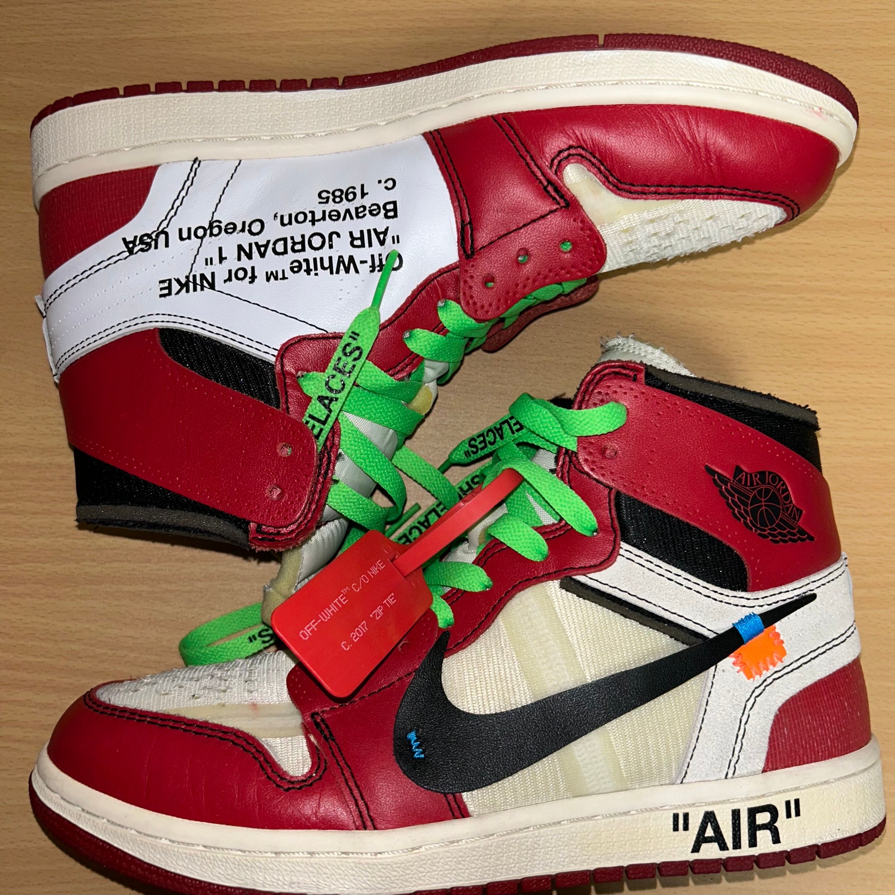 Off-White × Nike Air Jordan 1 Retro High The Ten "Chicago"