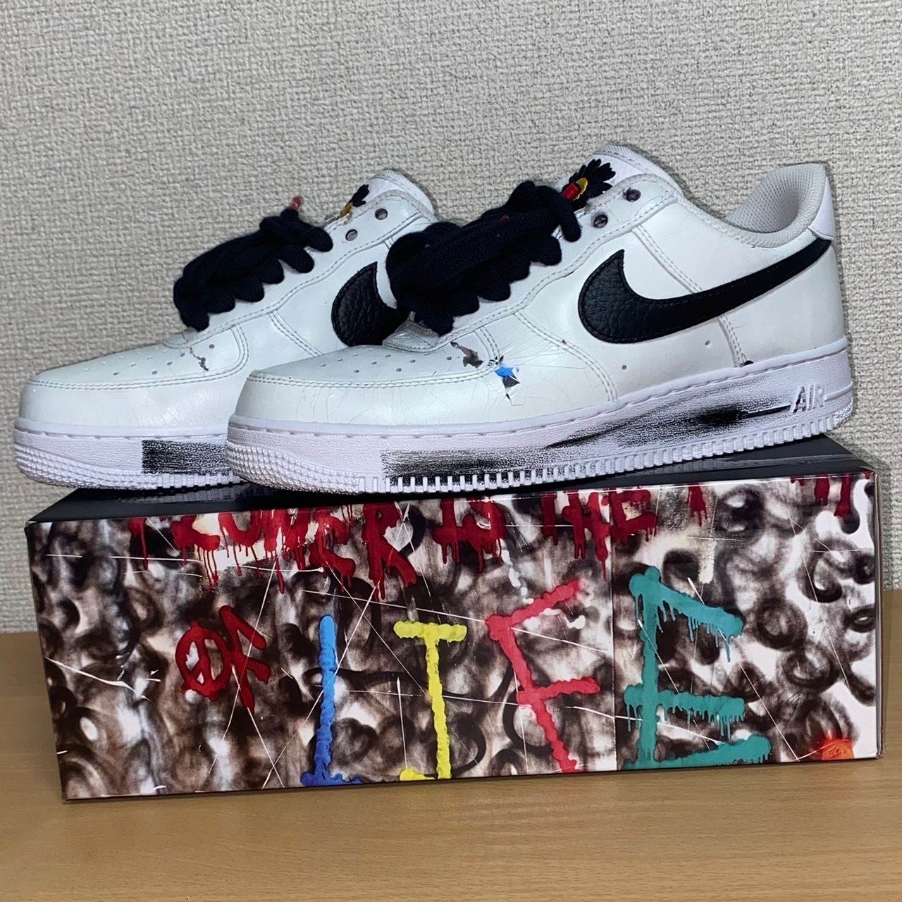 PEACEMINUSONE × Nike Air Force 1 Low "Para-noise/White/Black" / G-DRAGON