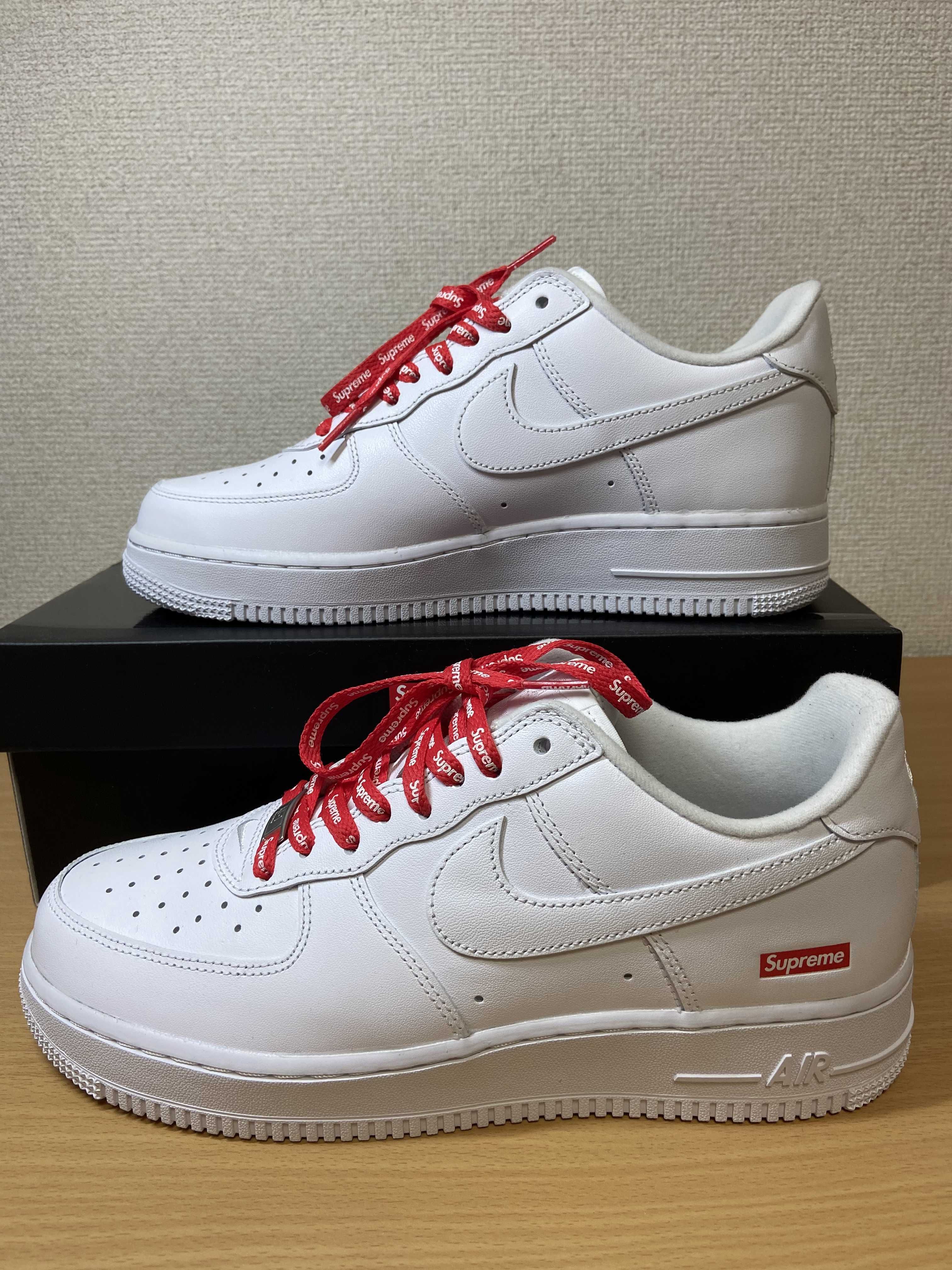 Supreme × Nike Air Force 1 Low "White"