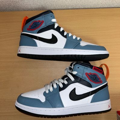 FACETASM × Nike Air Jordan 1 Mid "White/Navy"