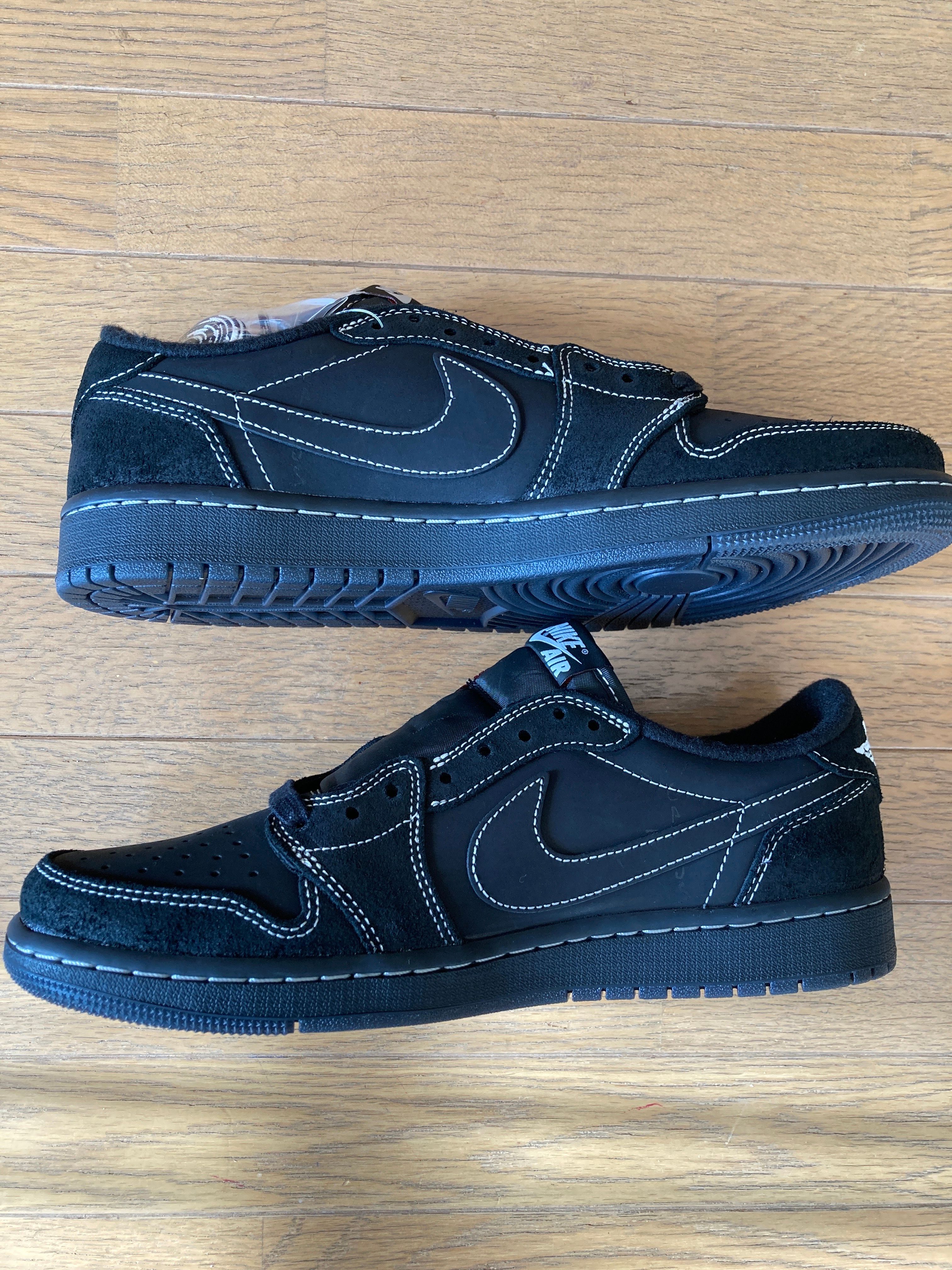 Travis Scott × Nike Air Jordan 1 Low OG SP "Black Phantom"