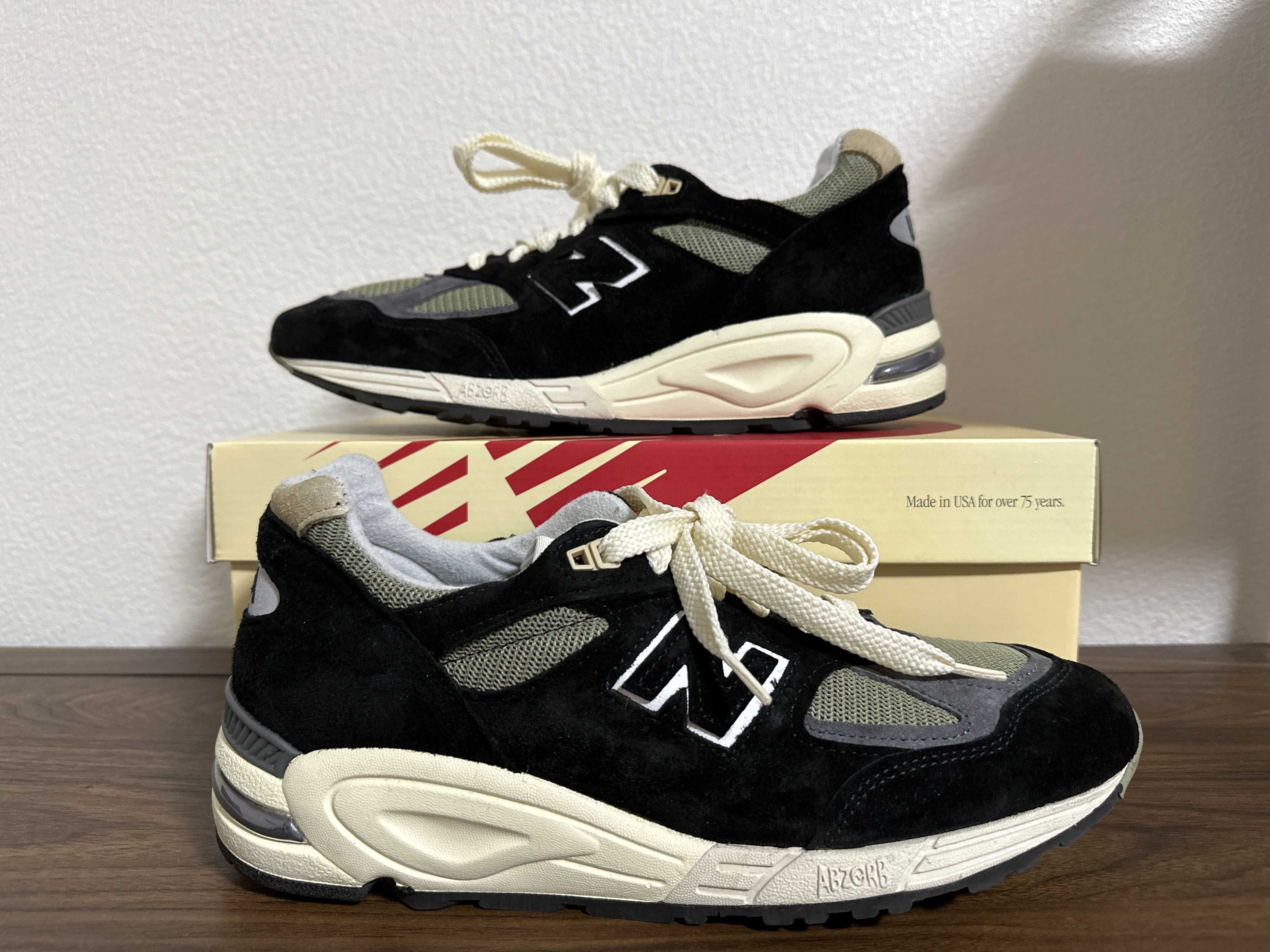 New Balance 990V2 "Black/True Camo"