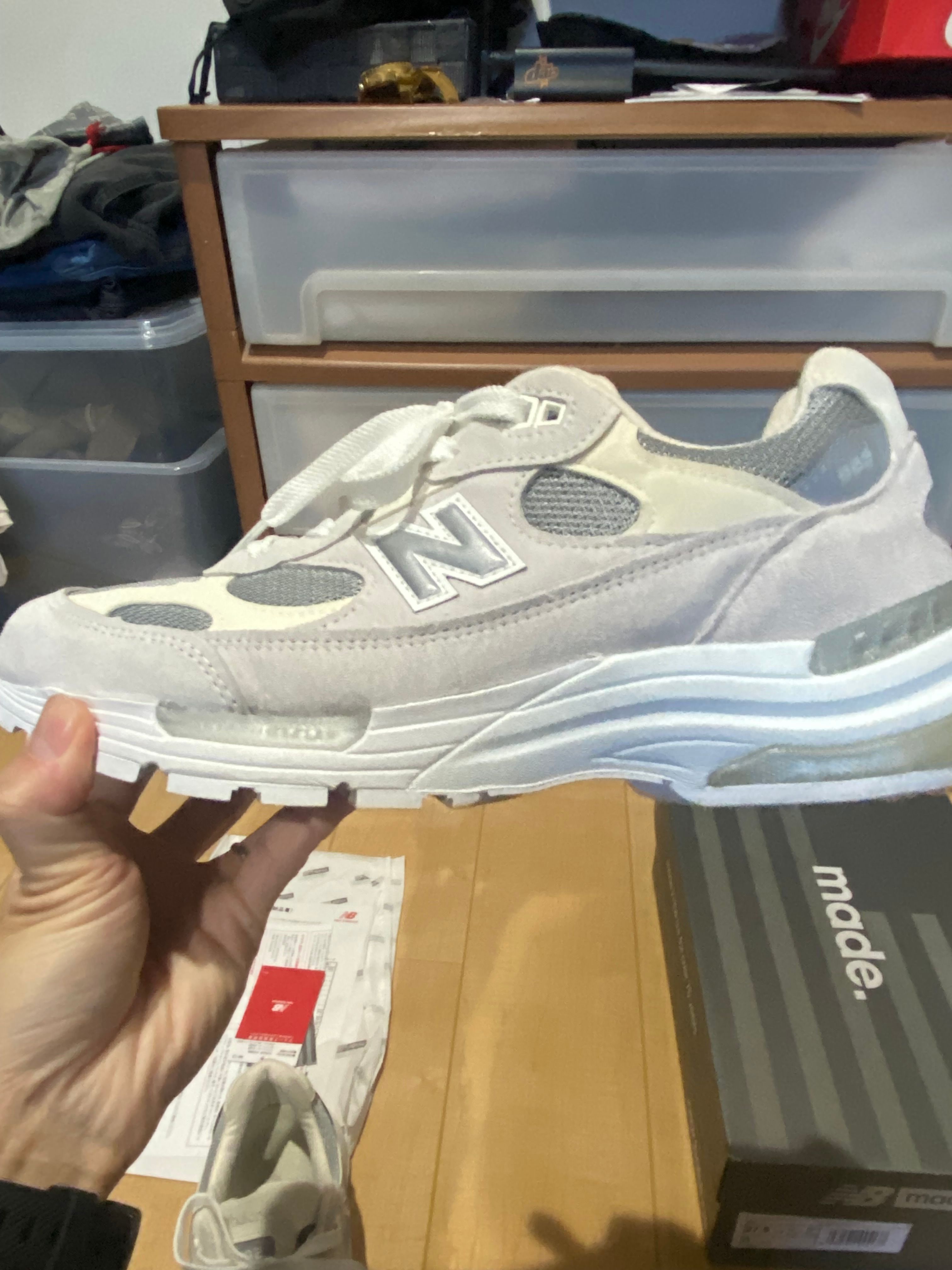 New Balance 992 "White"