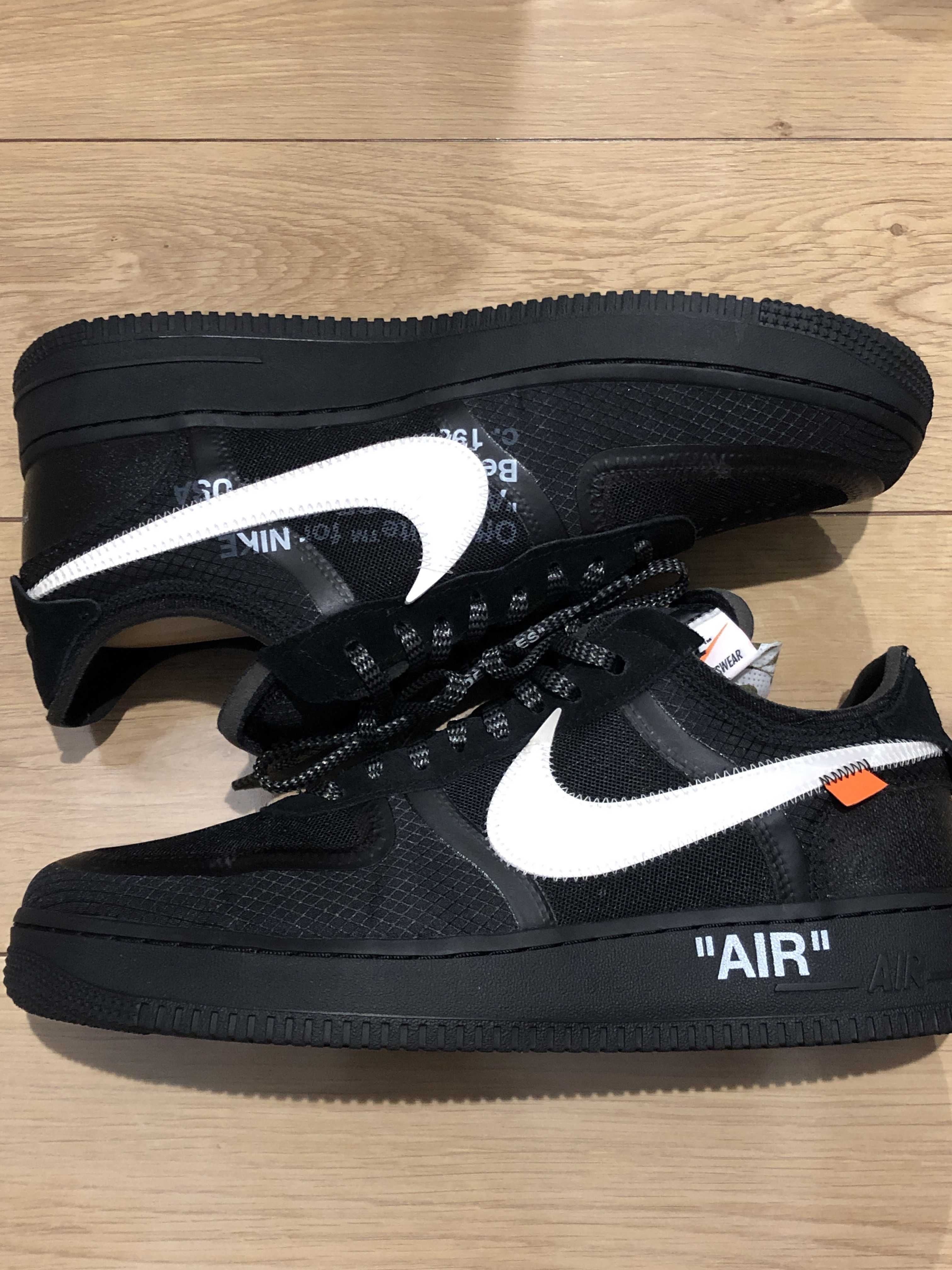 Off-White × Nike Air Force 1 Low "Black"