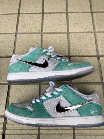 APRIL SKATEBOARDS × Nike SB Dunk Low Pro QS "White and Multi-Color"