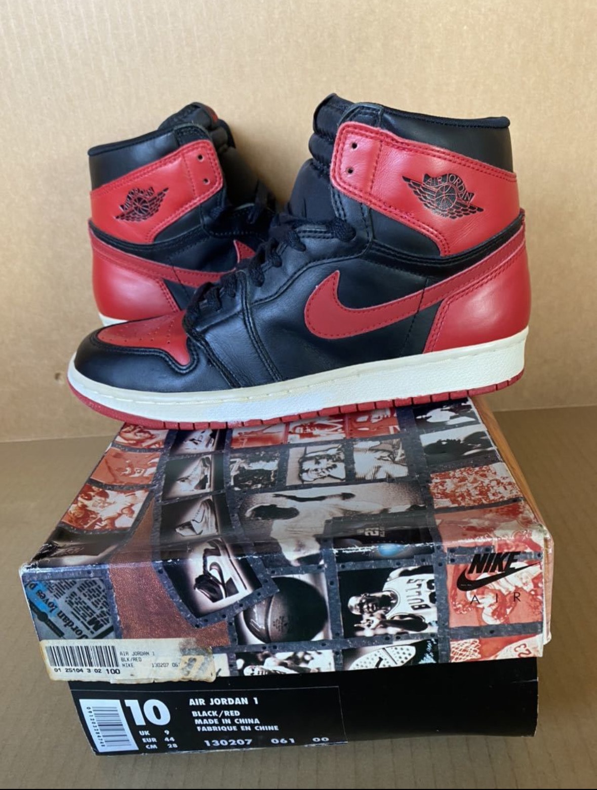 Nike Air Jordan 1 High "Bred" (1994)