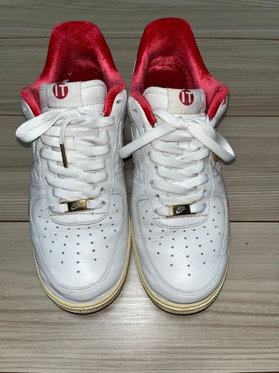 KITH × Nike Air Force 1 Low "White/Red"