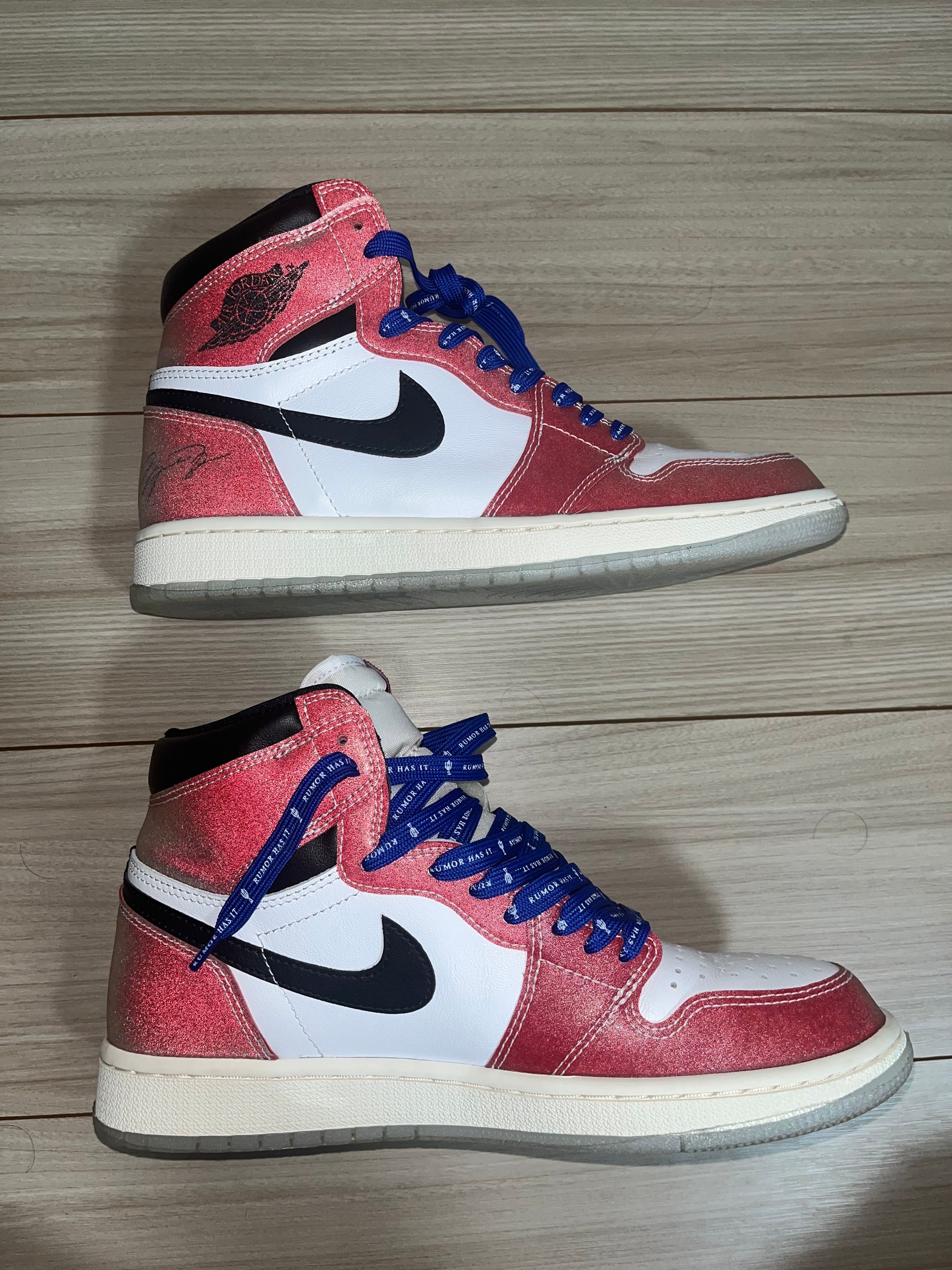 Trophy Room × Nike Air Jordan 1 Retro High "Chicago" (Friends and Family) (Blue Laces)