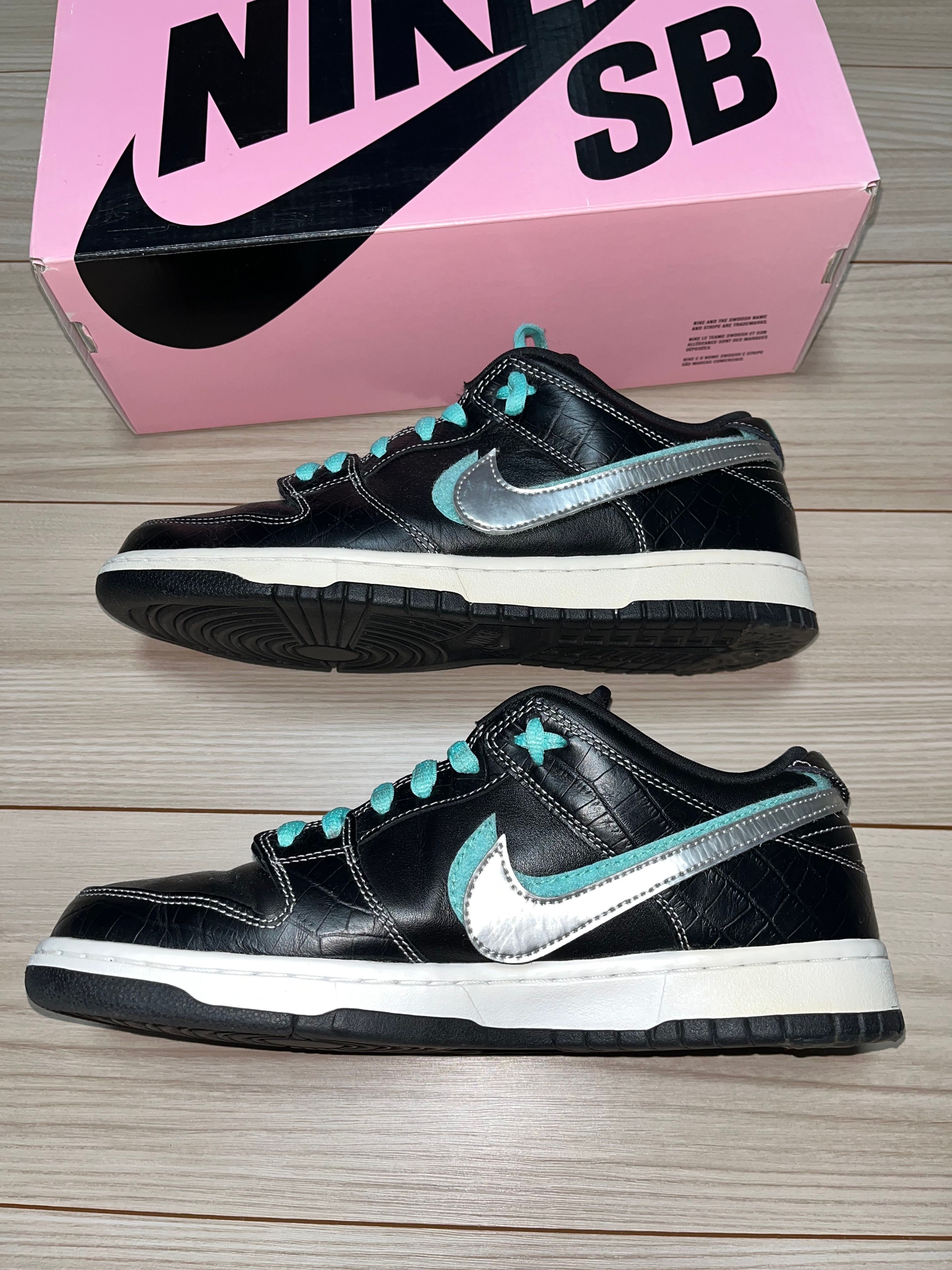 Diamond Supply Co. × Nike SB Dunk Low Pro "Black"