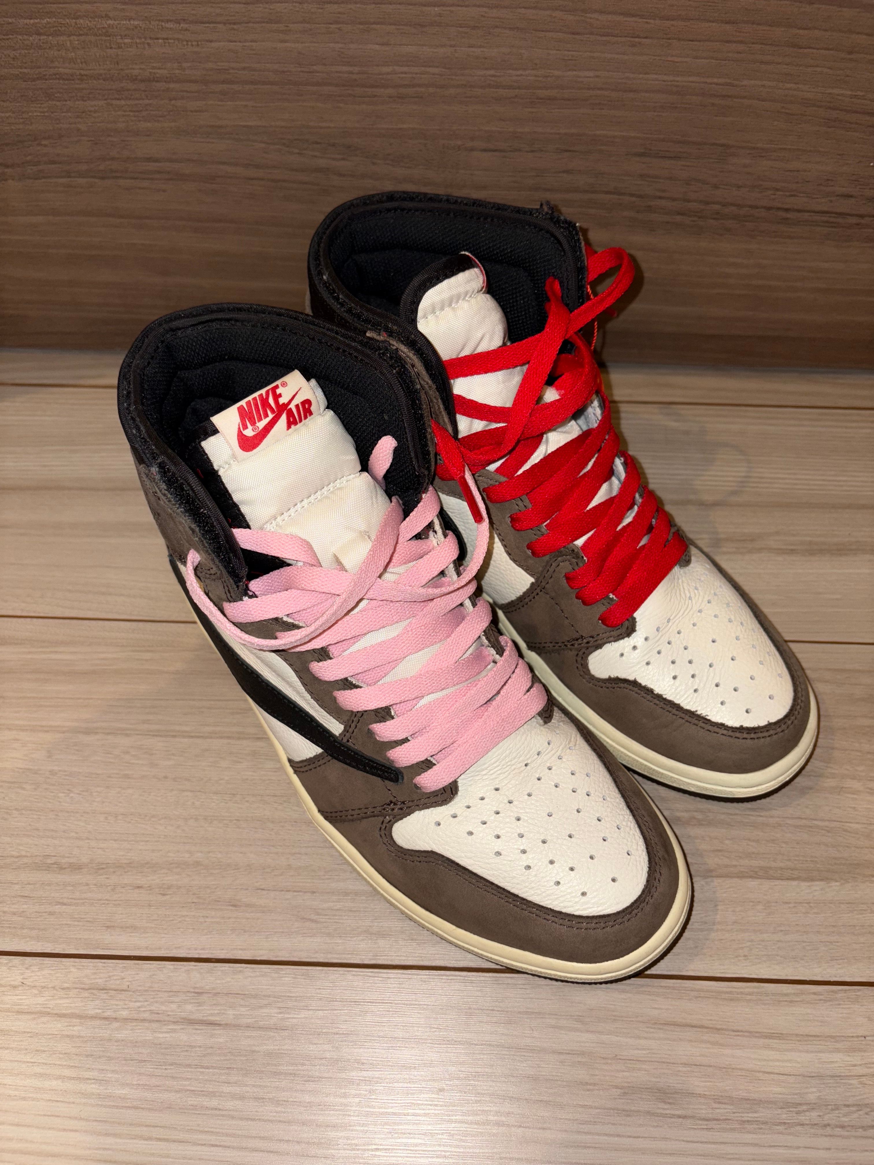 Travis Scott × Nike Air Jordan 1 Retro High OG TS SP "Sail/Dark Mocha"