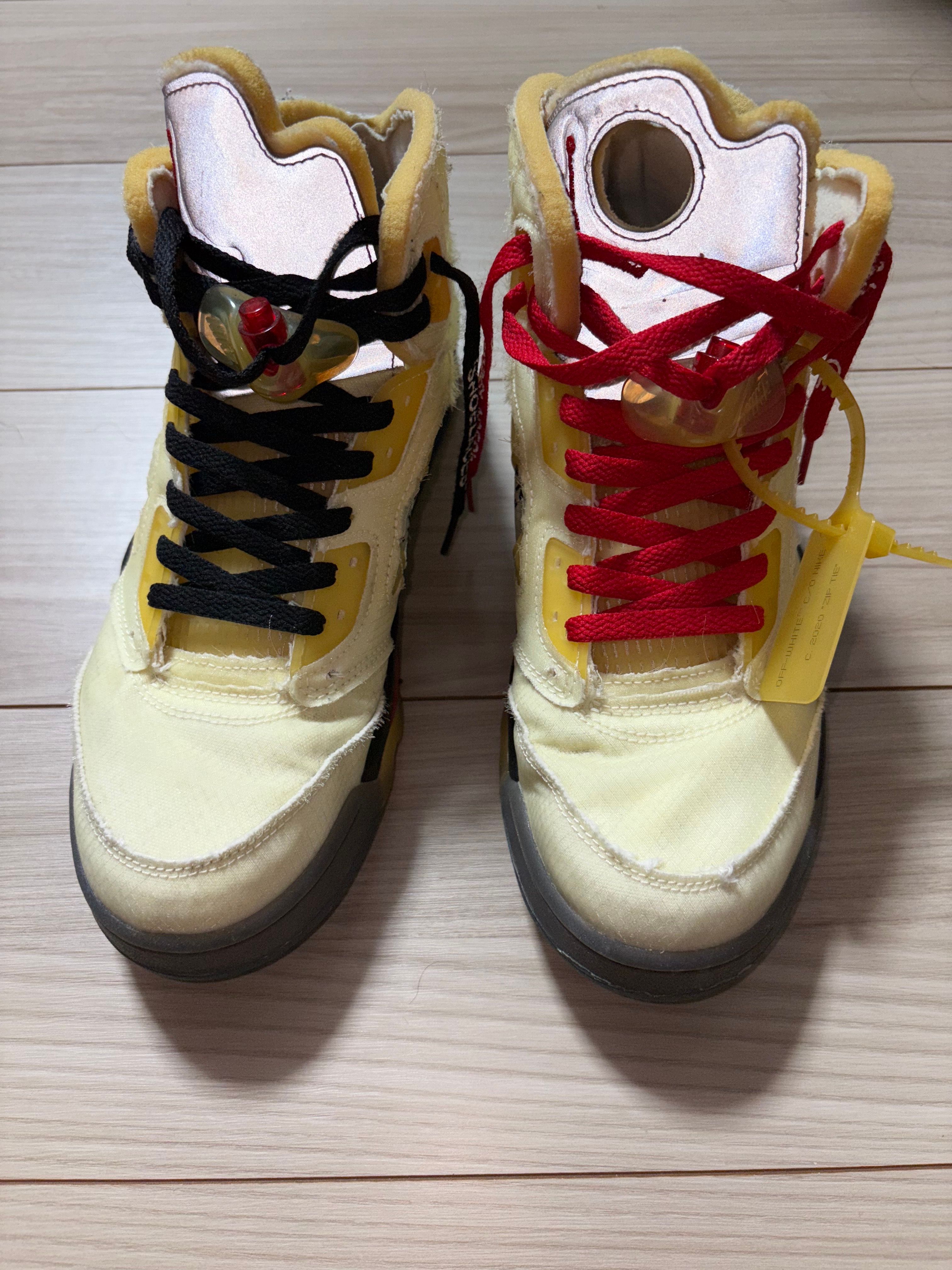 Off-White × Nike Air Jordan 5 "Sail"