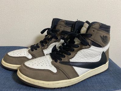 Travis Scott × Nike Air Jordan 1 Retro High OG TS SP "Sail/Dark Mocha"