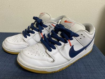 Nike SB Dunk Low "Orange Label White Navy"