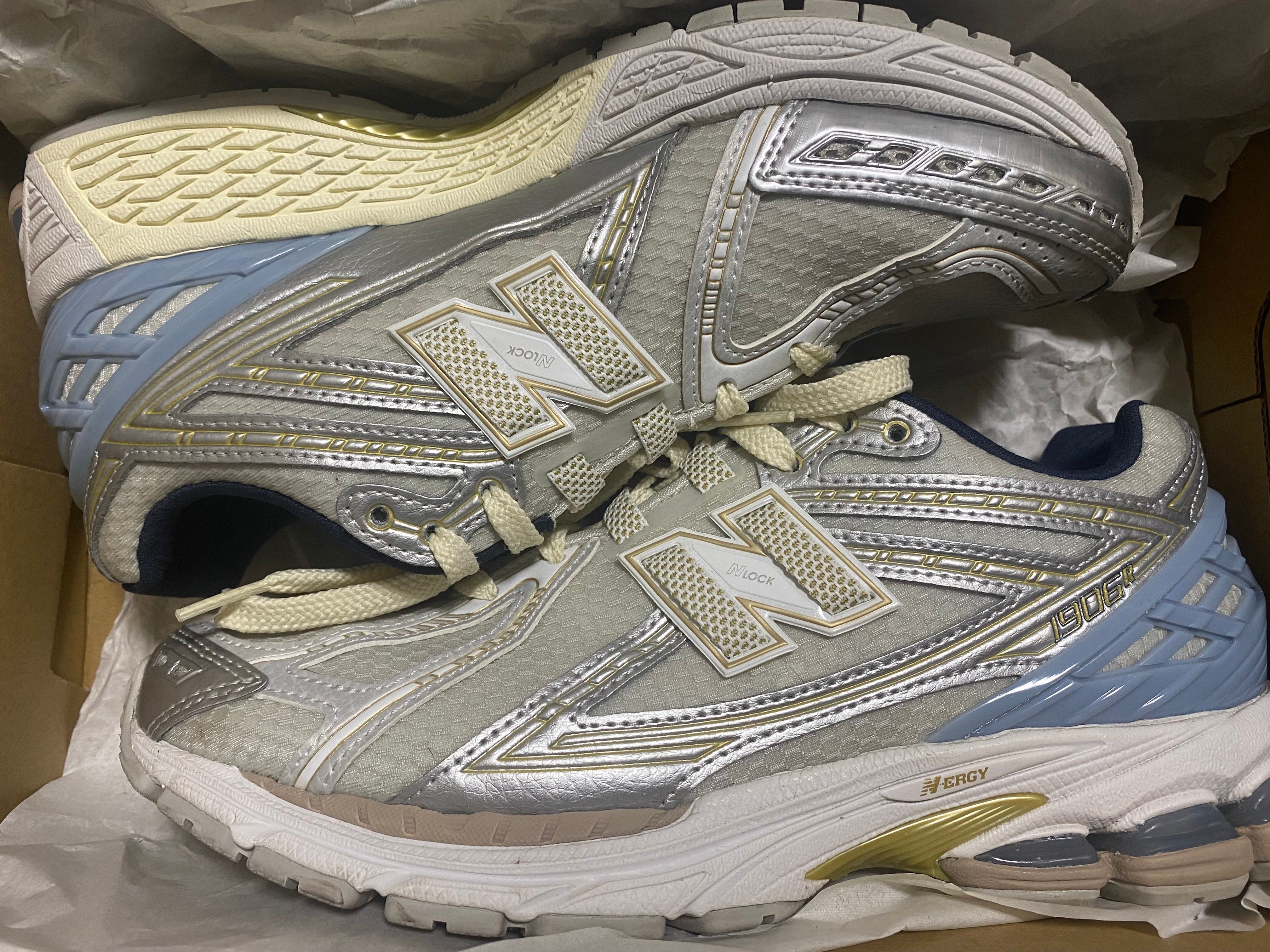 KITH × New Balance 1906R "White/Blue" M1906RKC