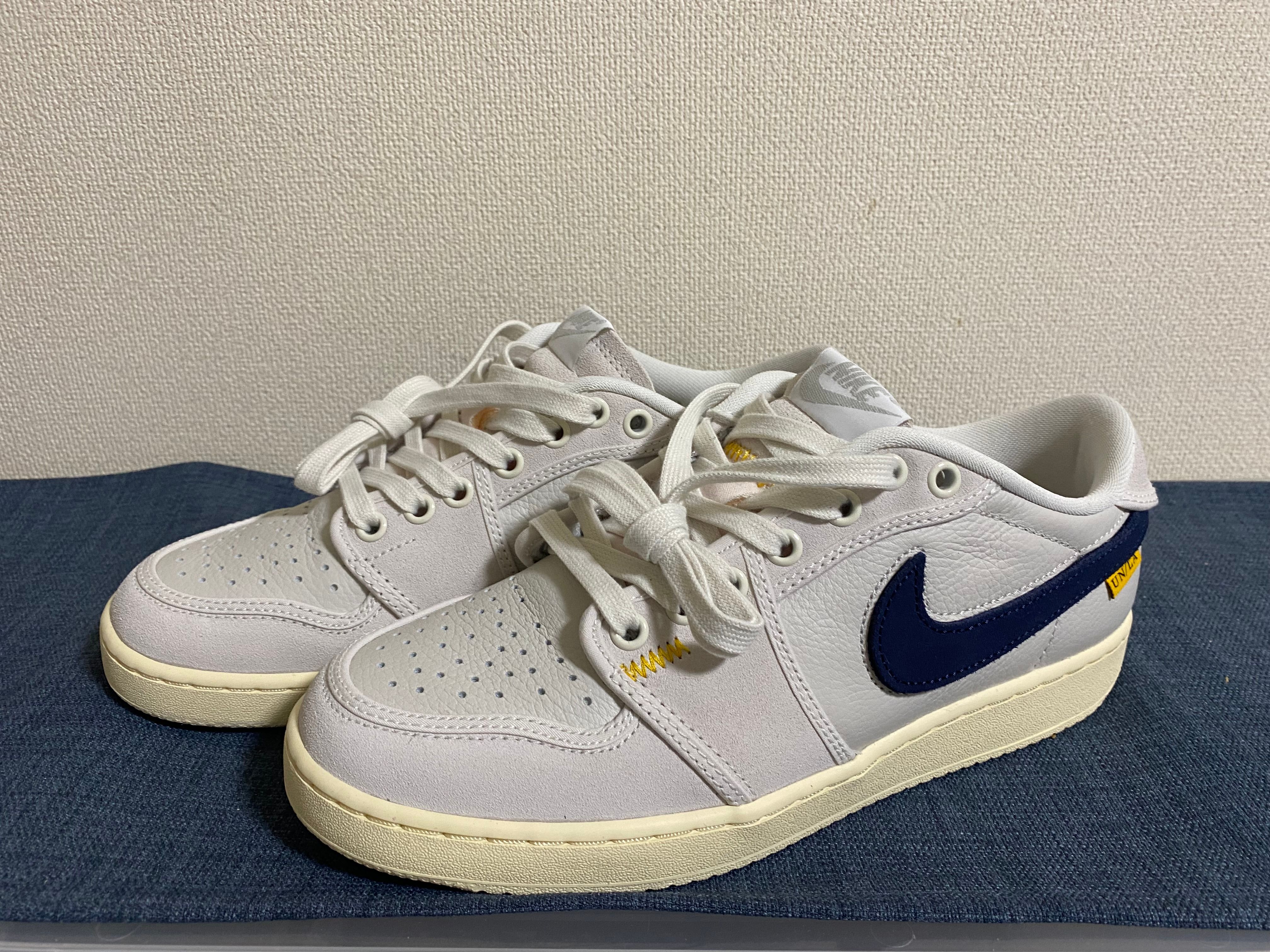 UNION × Nike Air Jordan 1 Low KO "Sail Leather"
