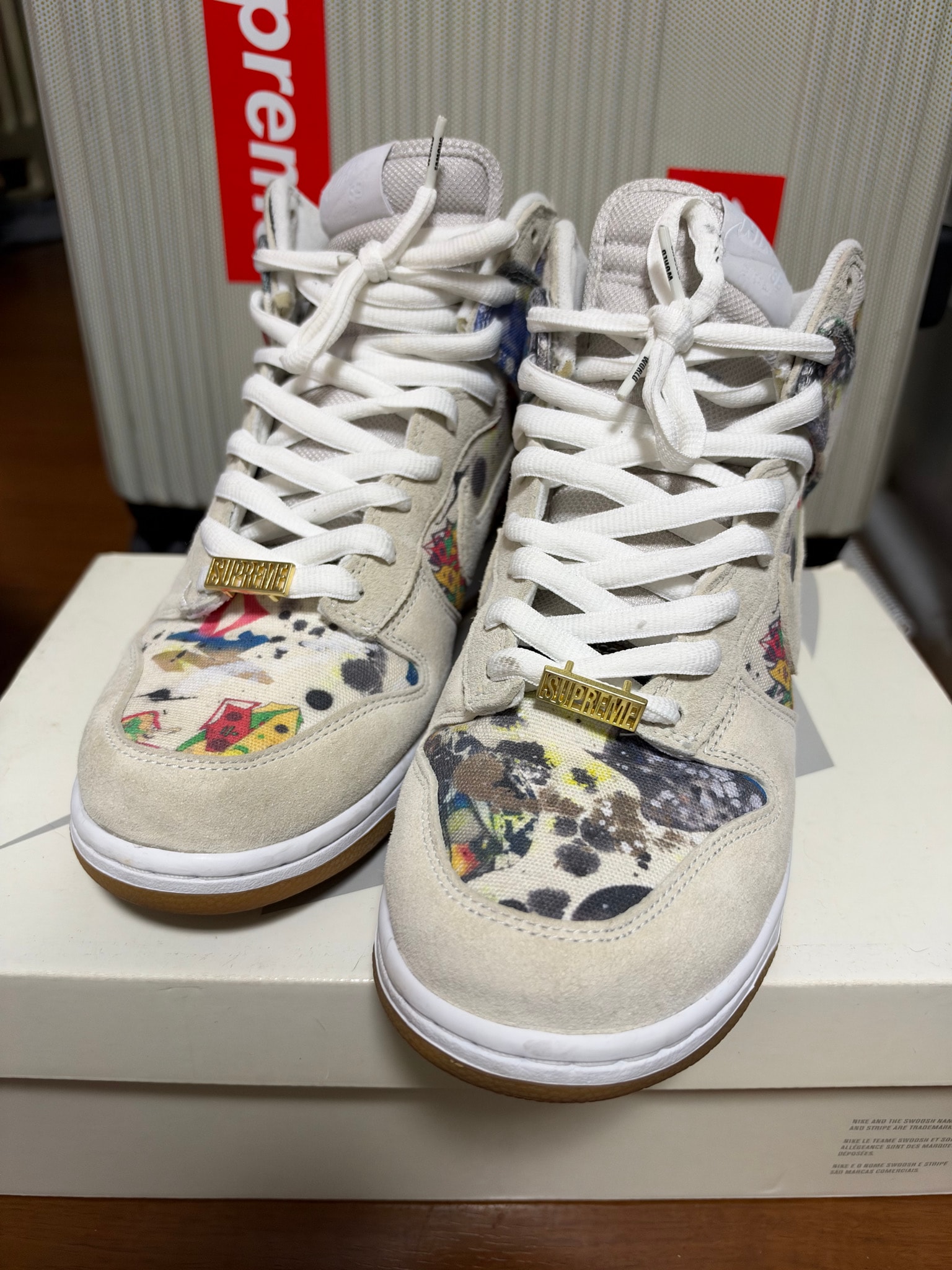 Supreme × Nike SB Dunk High "Rammellzee"