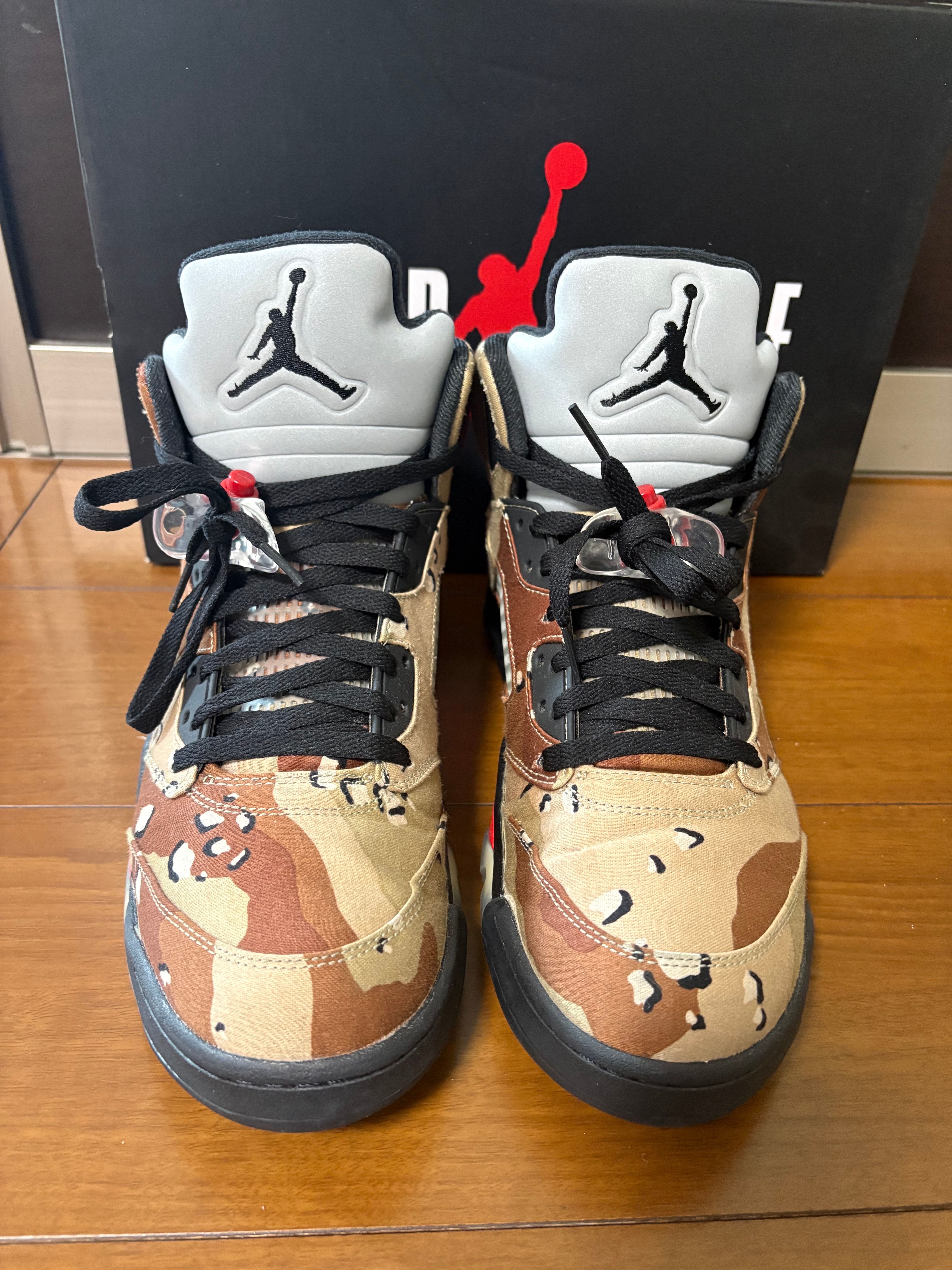 Supreme × Nike Air Jordan 5 Retro "Desert Camo"