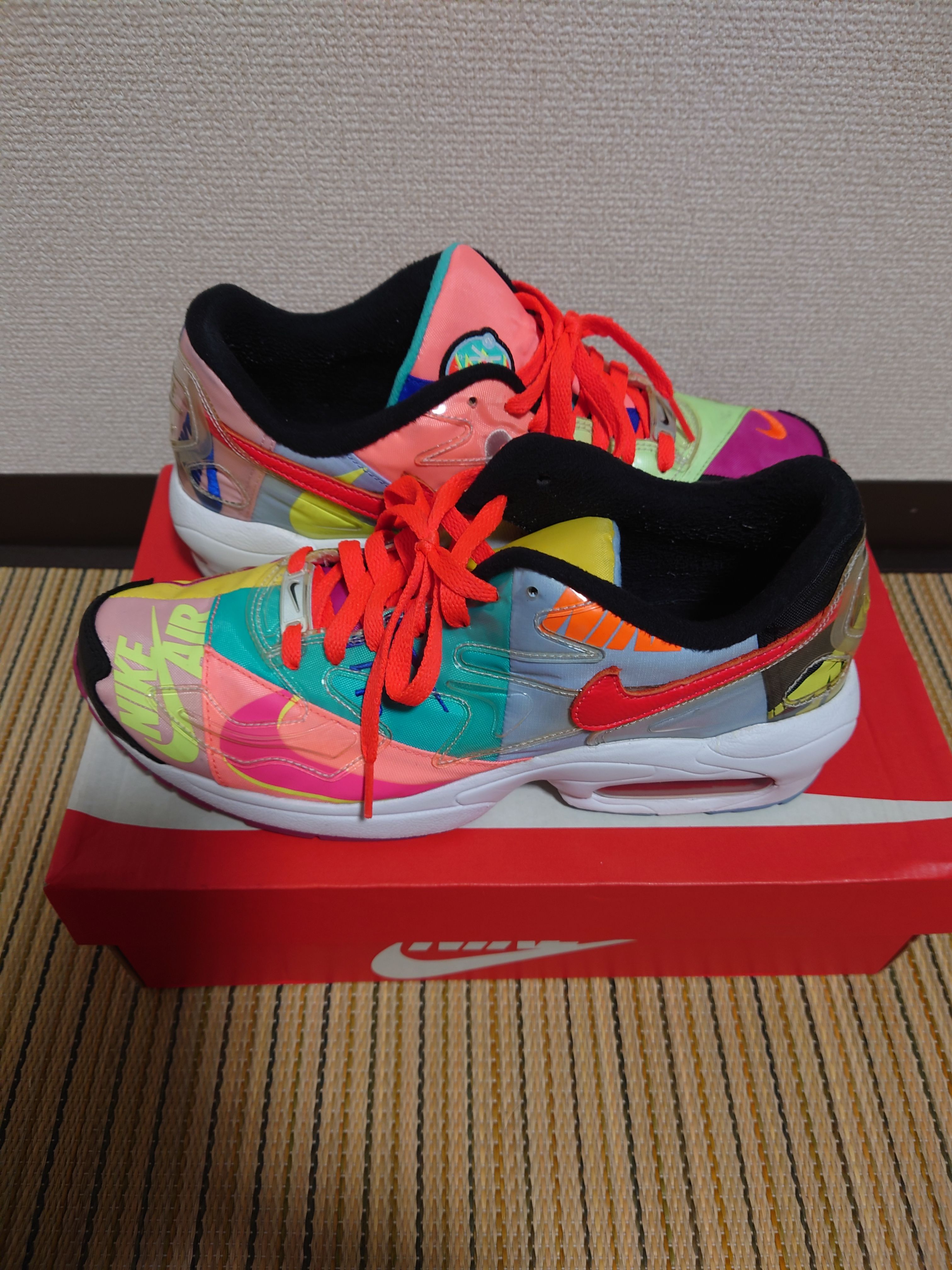 NIKE AIR MAX2 エアマックス　ライト　カラフル　スニーカー　28cm エアマックス 2 ライト(AIR MAX 2 LIGHT)/ナイキ 人気の新作を