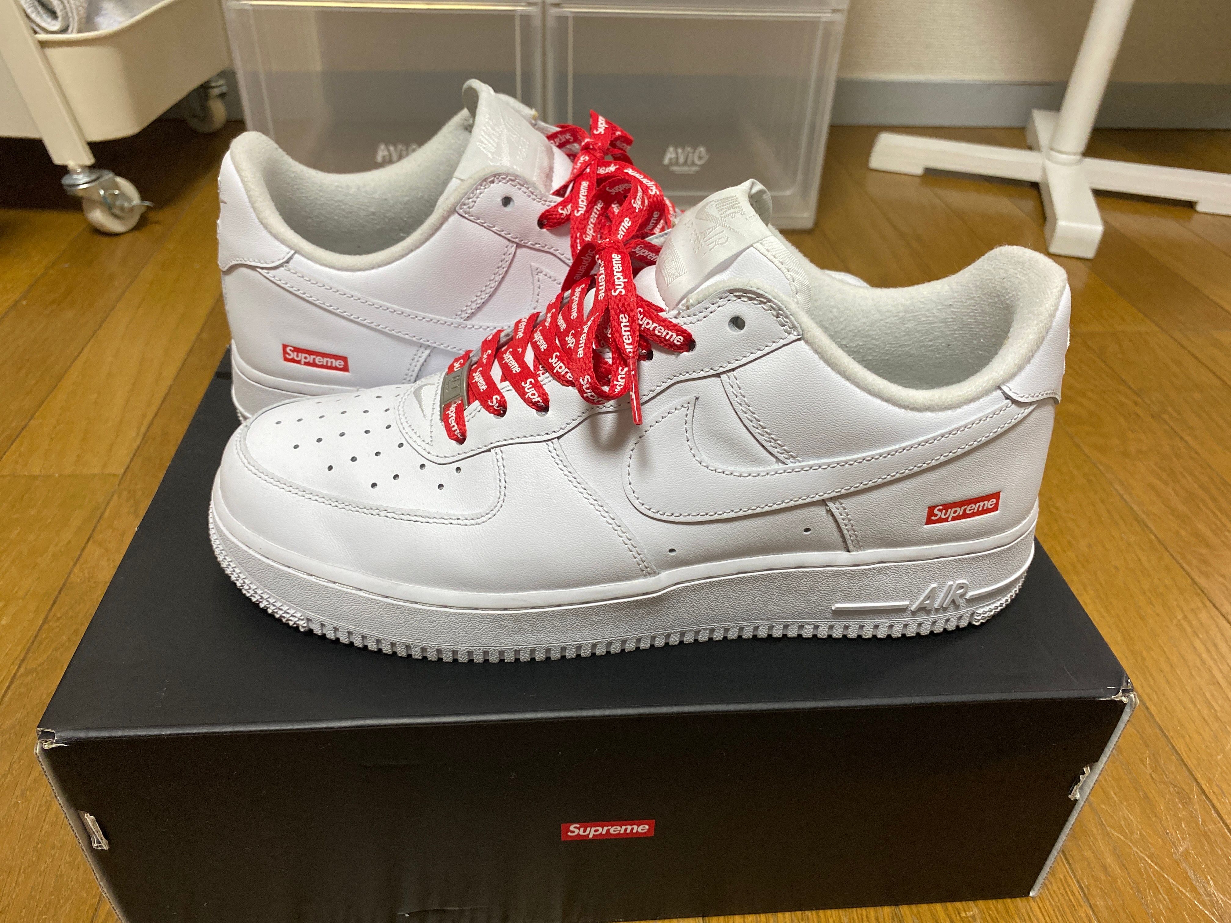 Supreme × Nike Air Force 1 Low "White"
