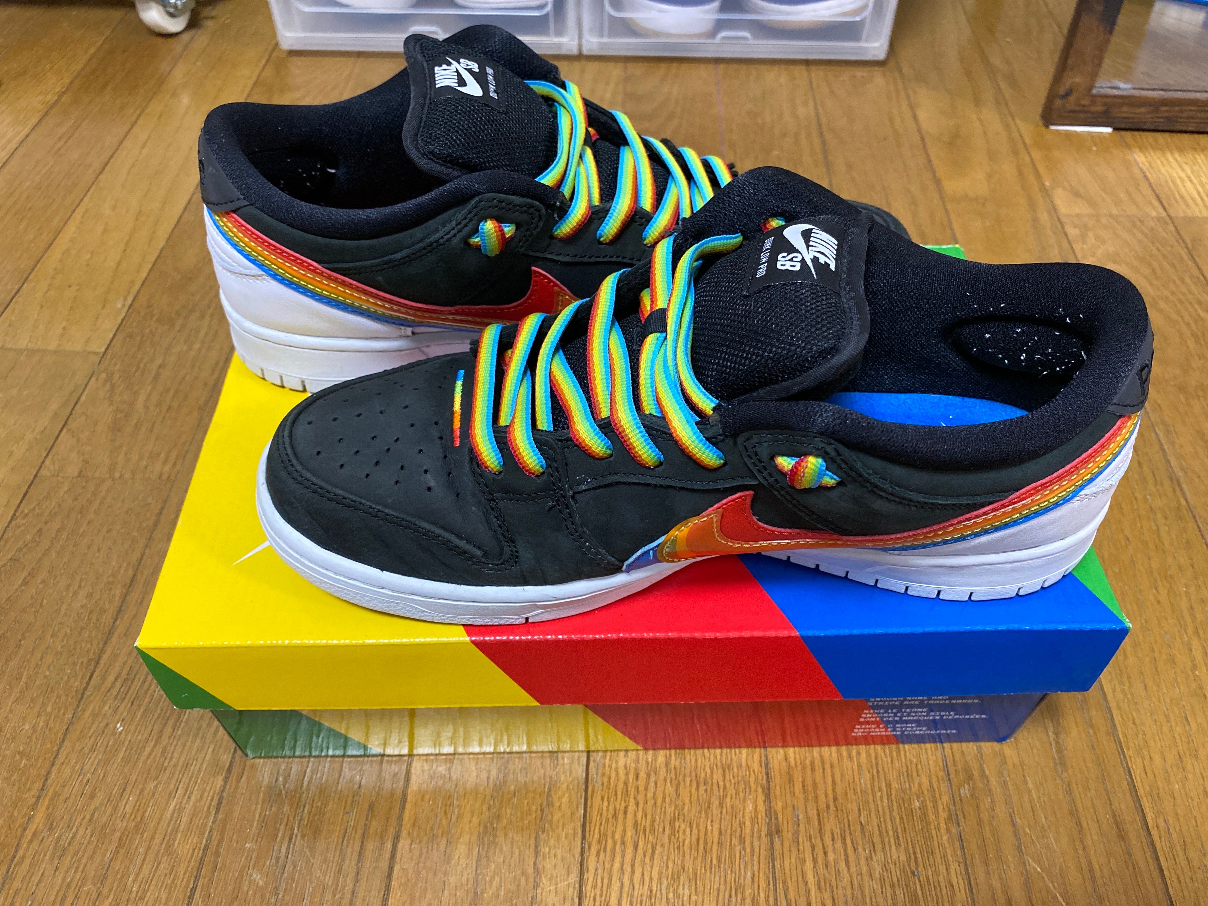 Polaroid × Nike SB Dunk Low Pro QS "Black/White"