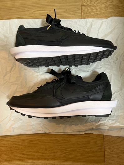 sacai × Nike LDV Waffle "Triple Black"