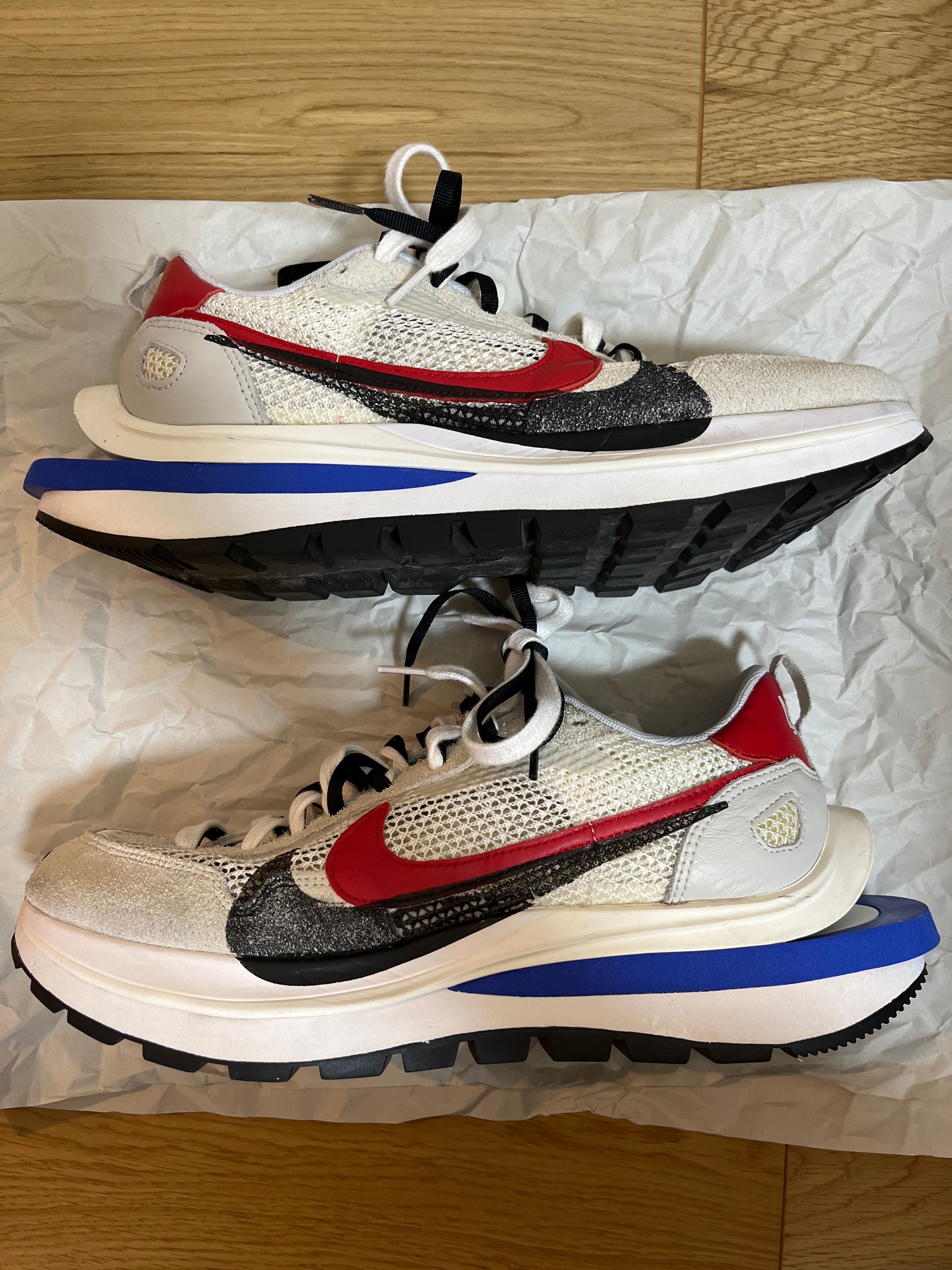 sacai × Nike Vapor Waffle "Royal Fuchsia"