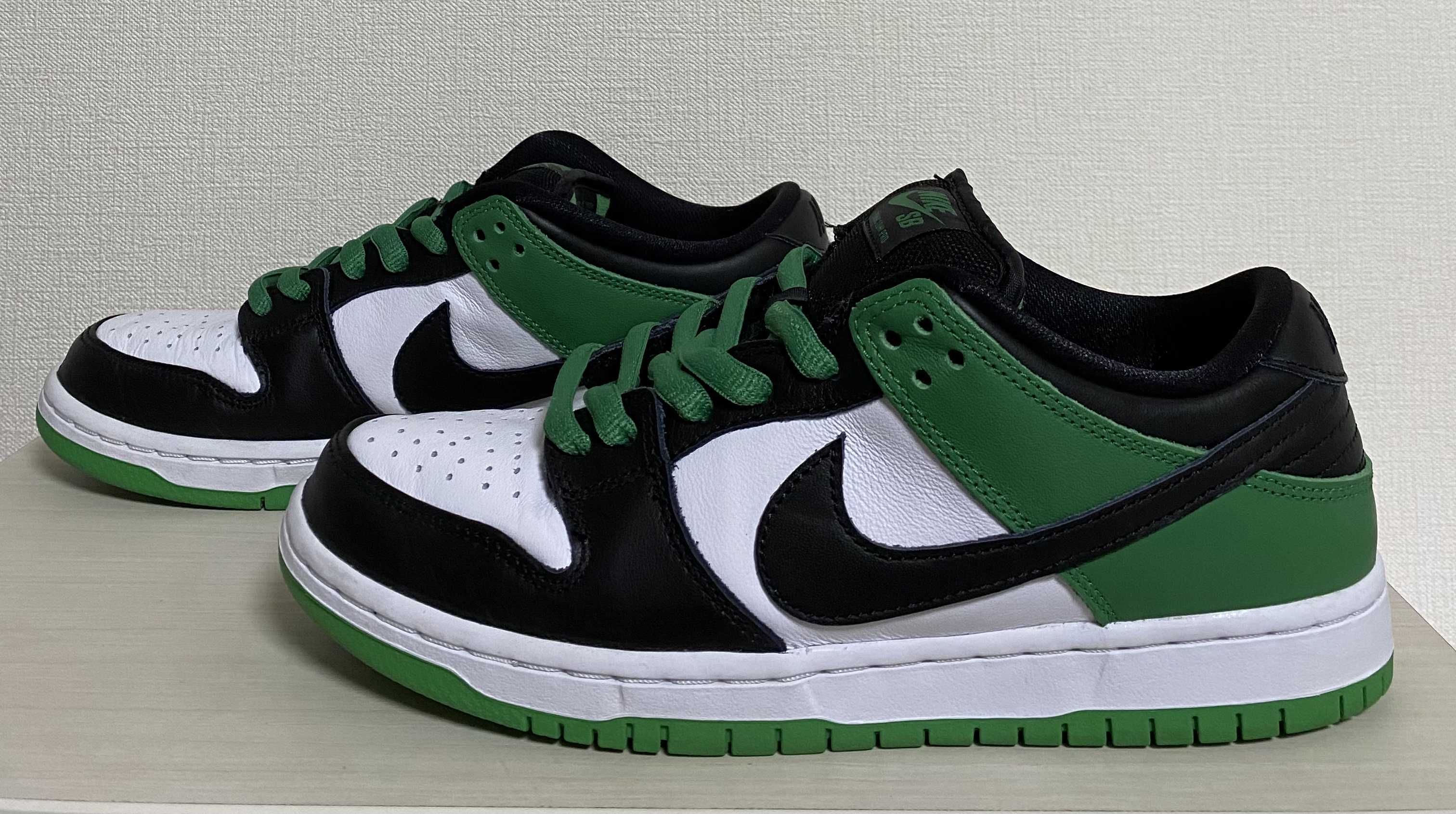 Nike SB Dunk Low Pro "Black and Classic Green"
