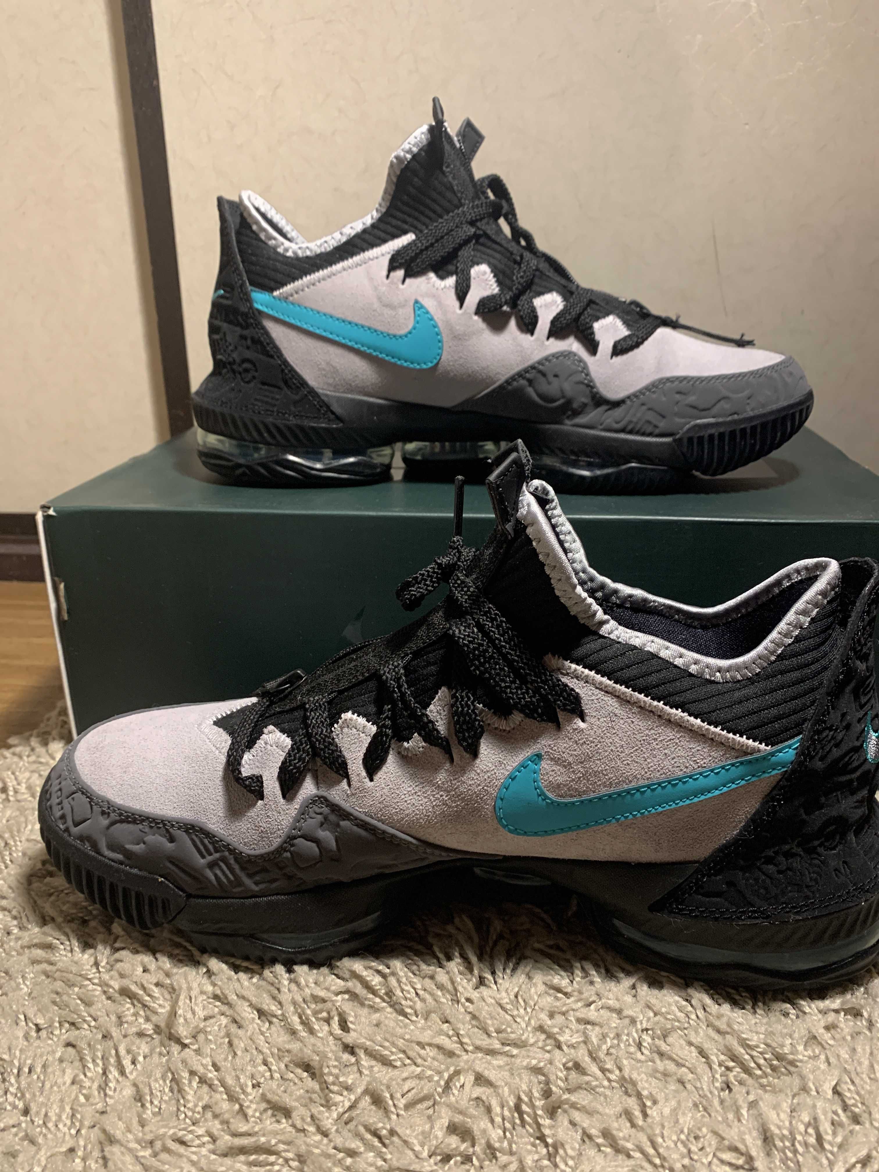 atmos × Nike LeBron 16 "Clear Jade"